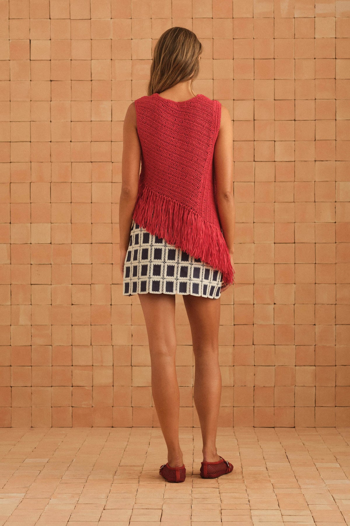 Sisi Top In Rosso
