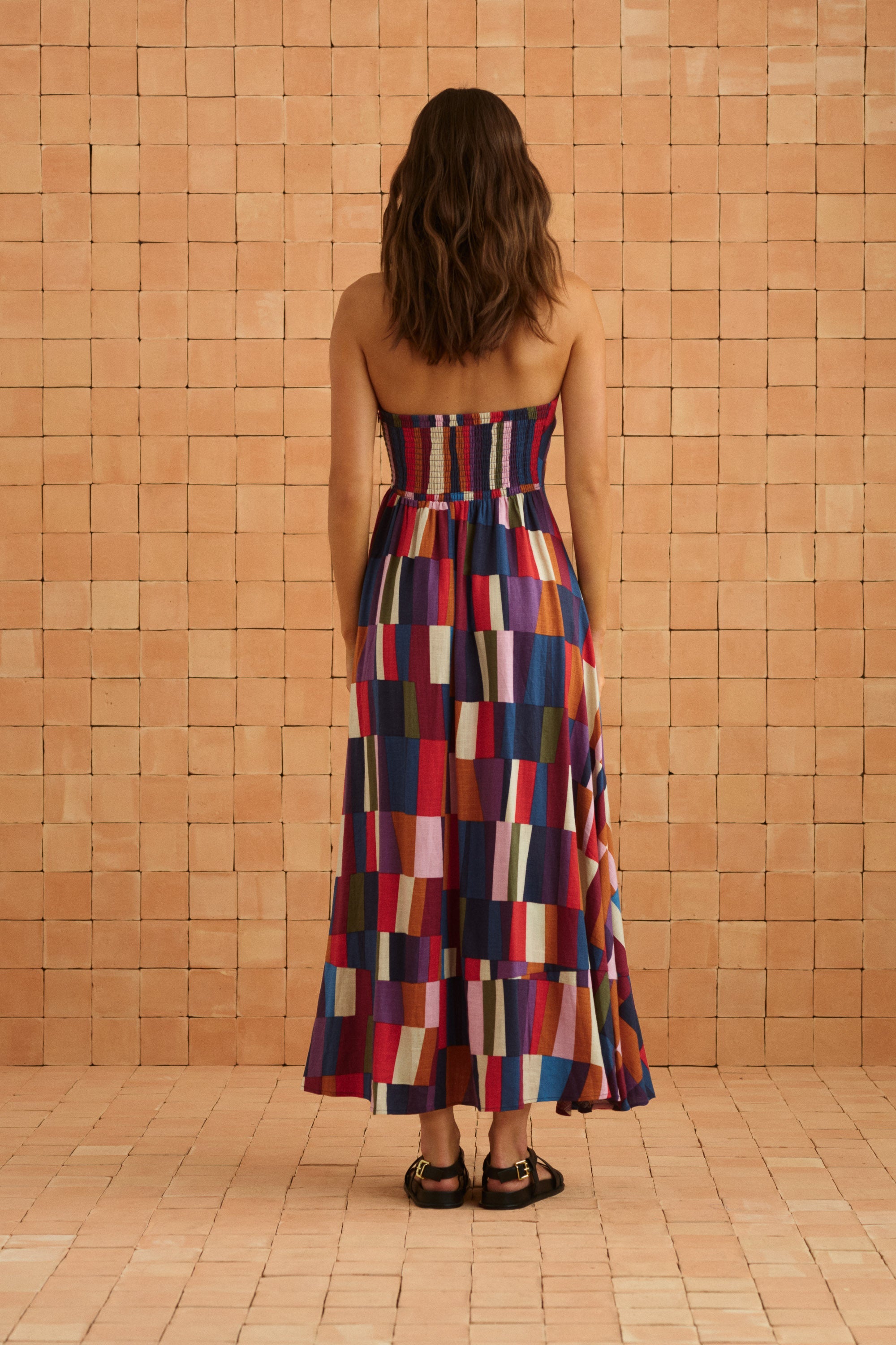Solana Dress In Forget Me Not