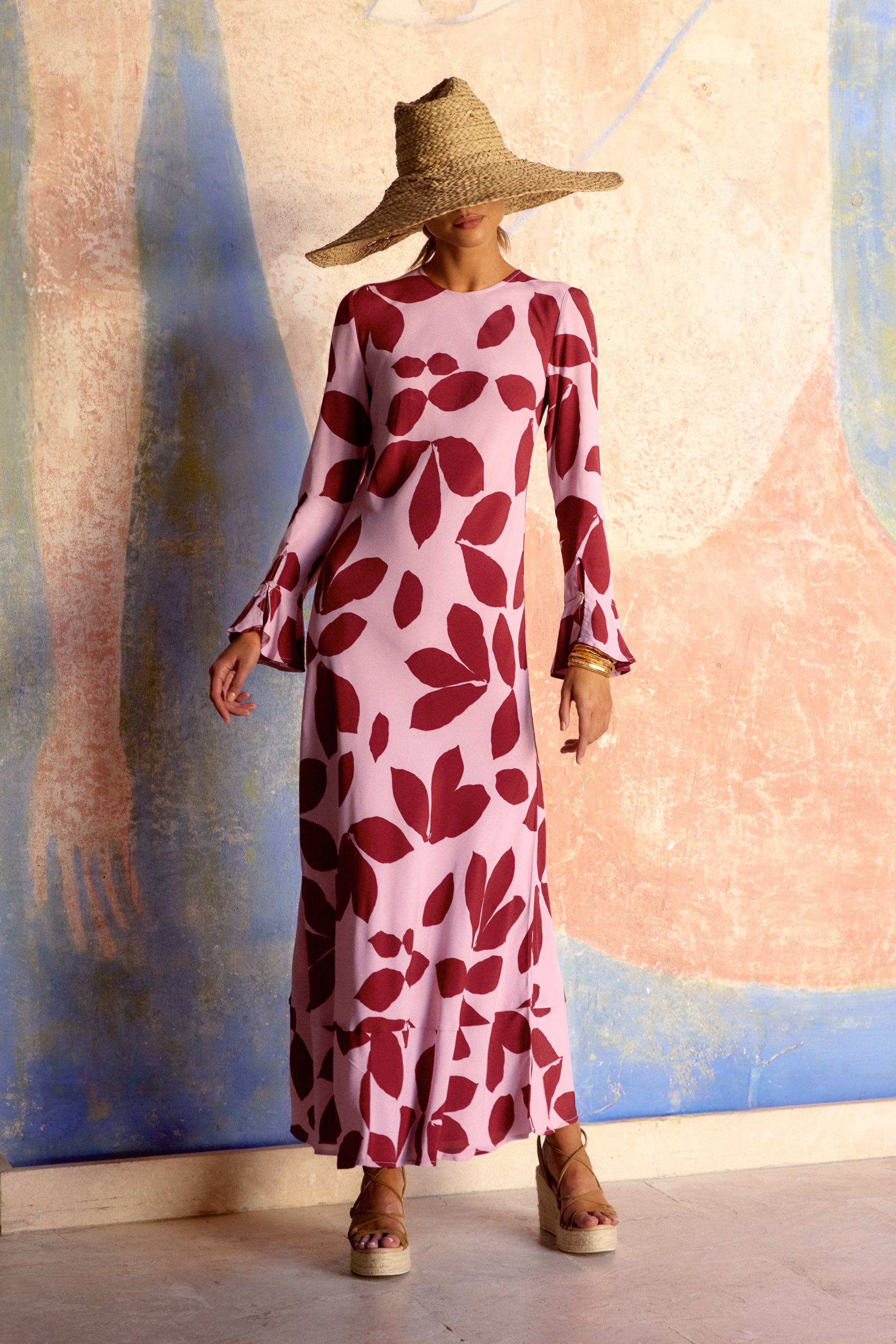 Solene Dress In Rosehip