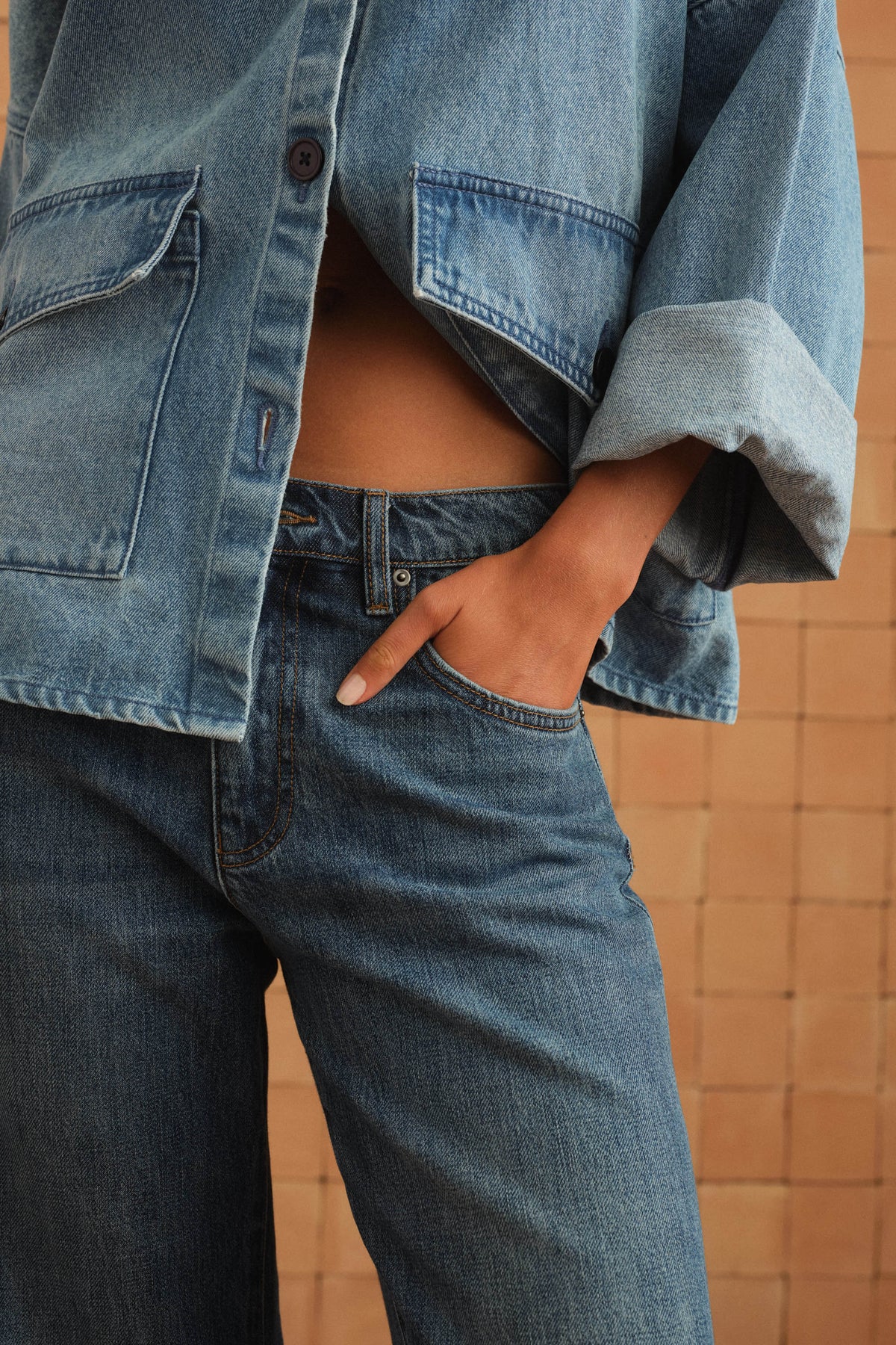 Bobbie Jeans In Dark Denim