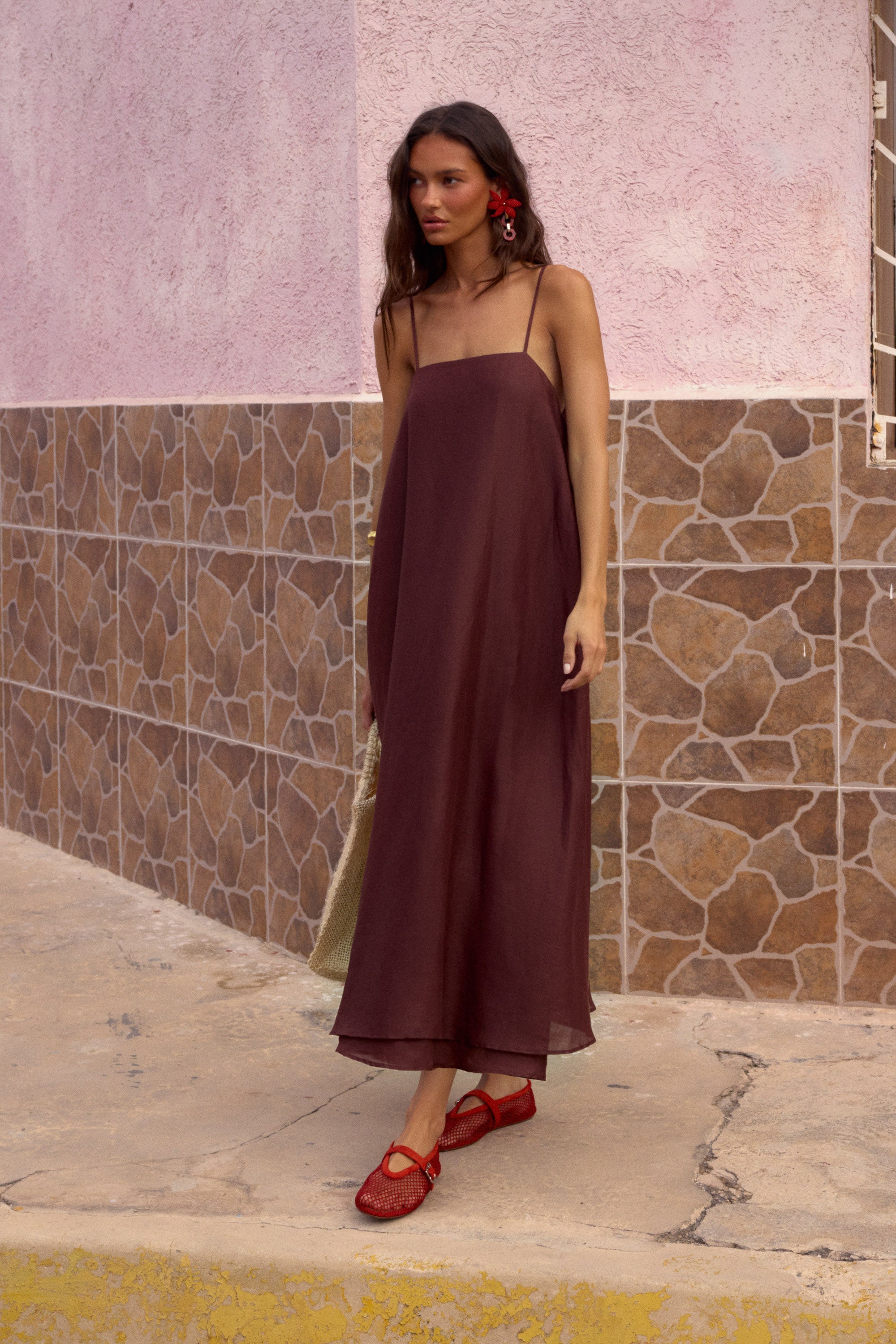 Zozo Dress In Chocolate