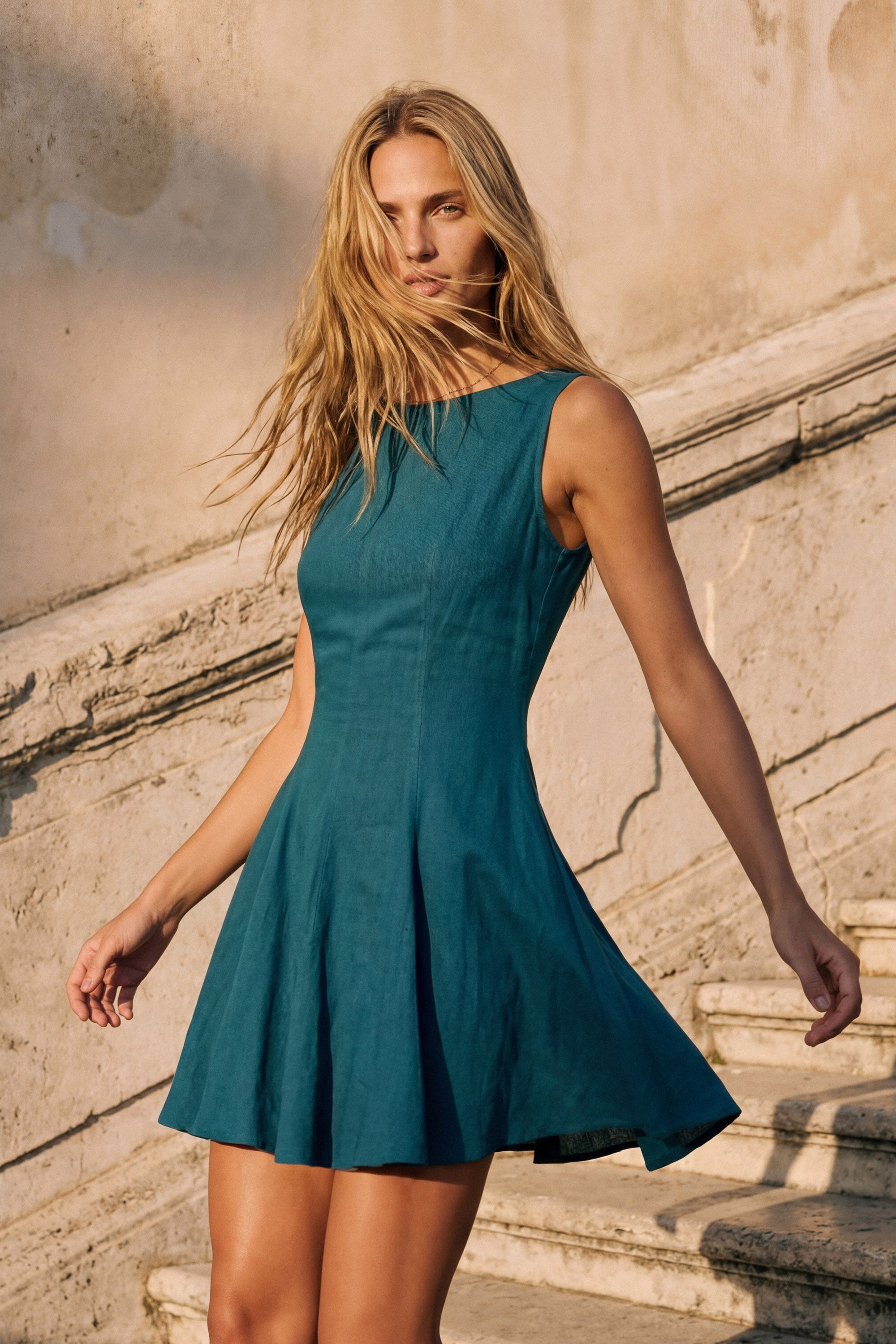 Ana Dress In Jade