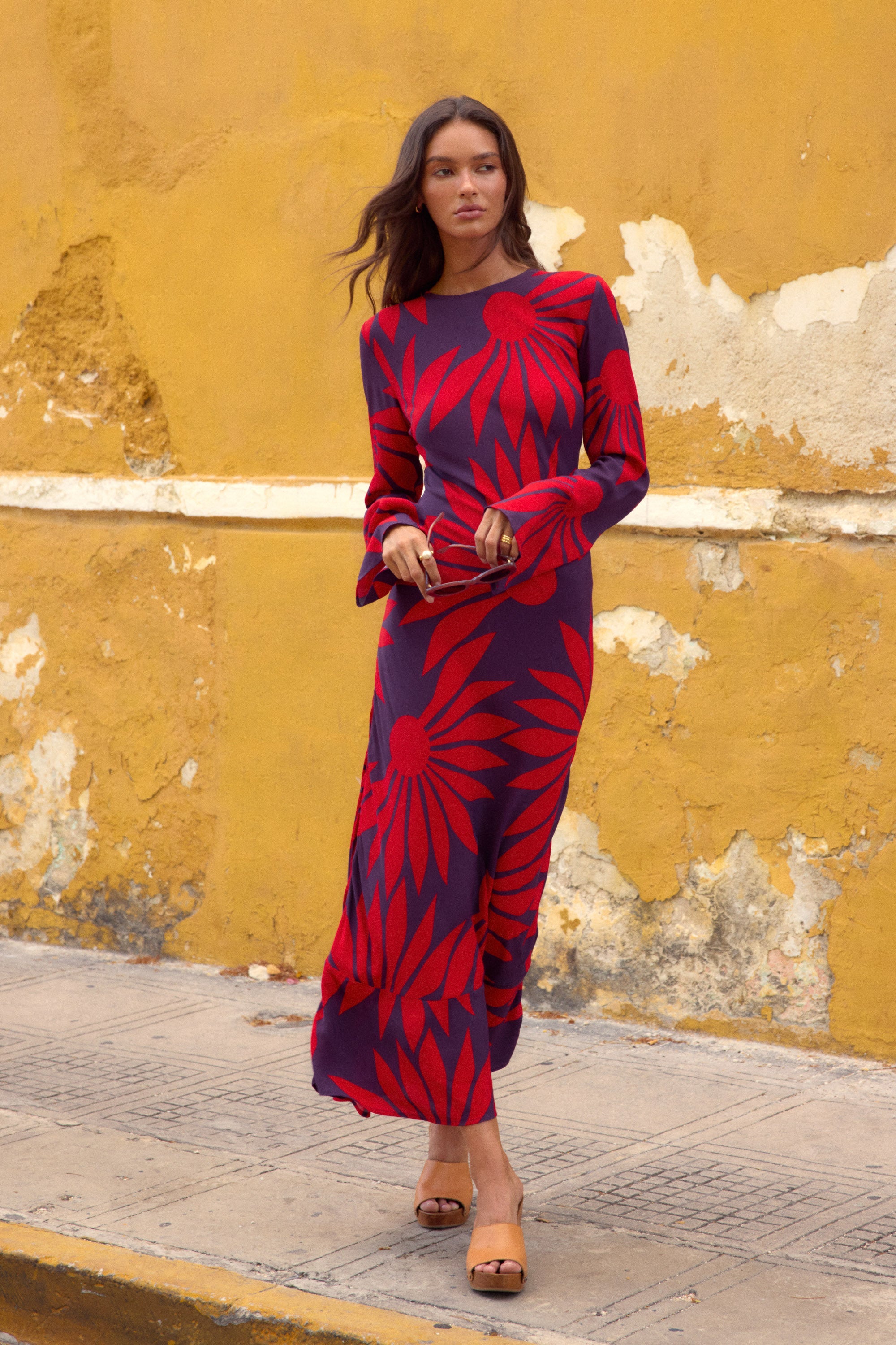 Anouk Dress In Strawflower