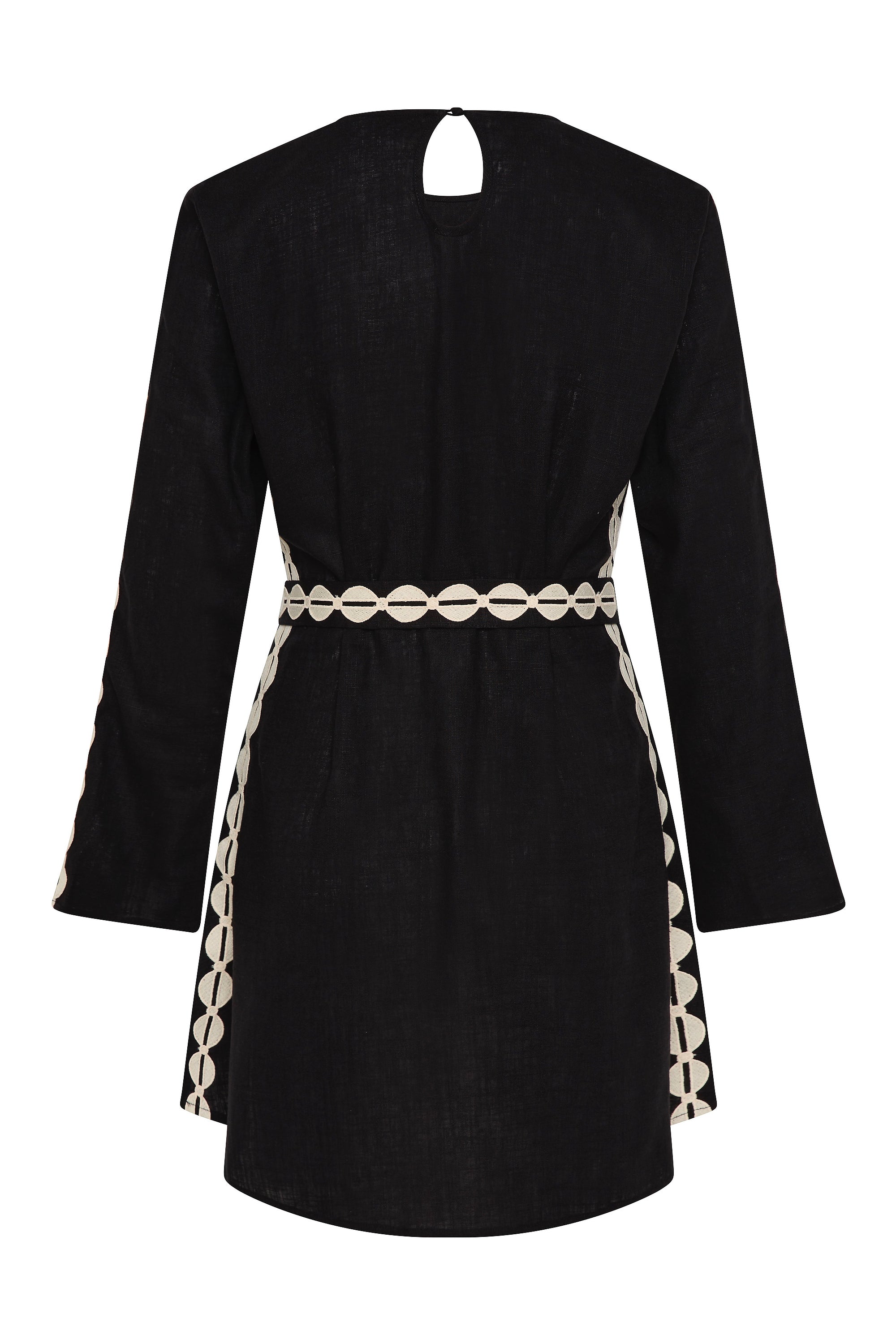 Anouk Mini Dress In Onyx