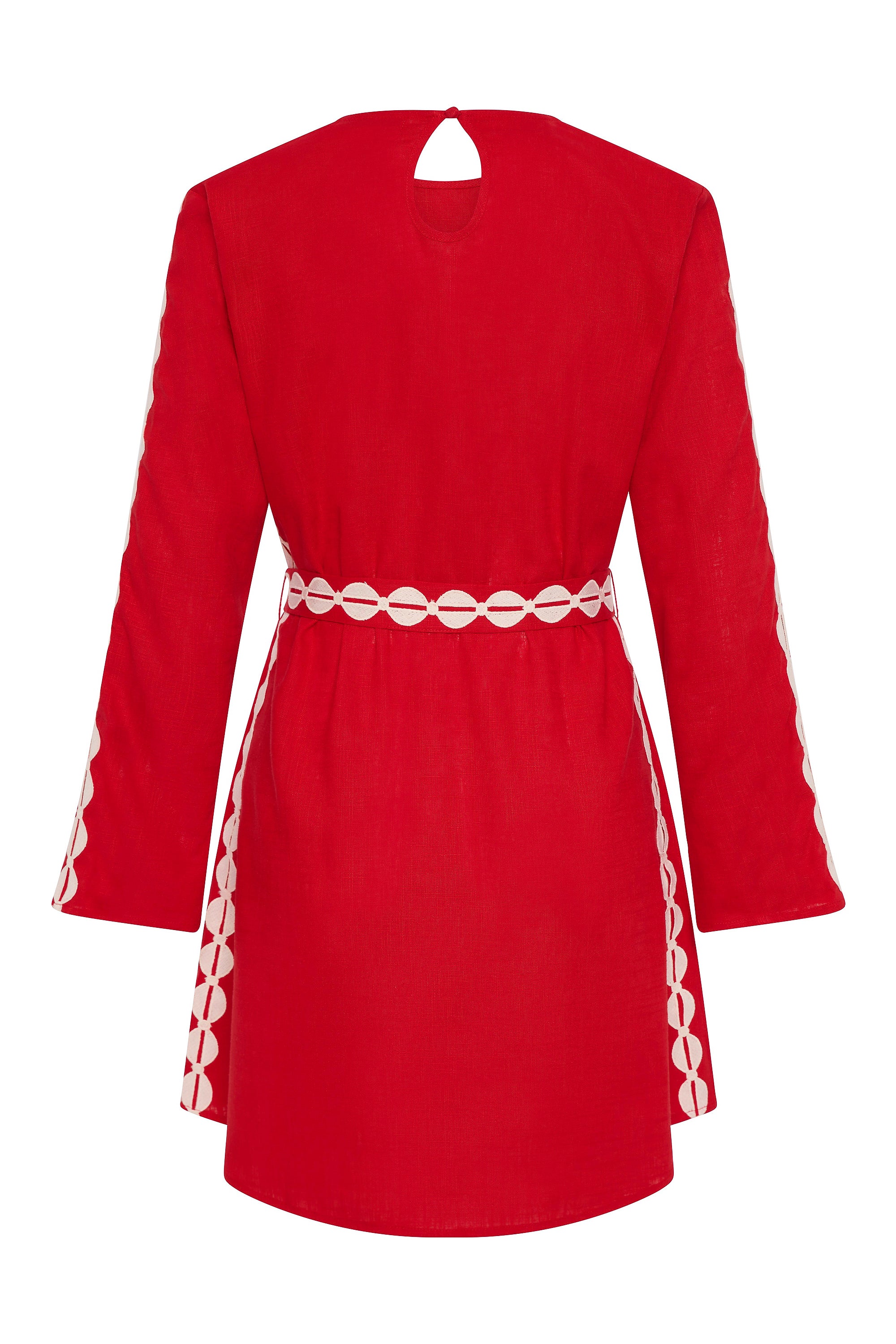 Anouk Mini Dress In Poppy Seed