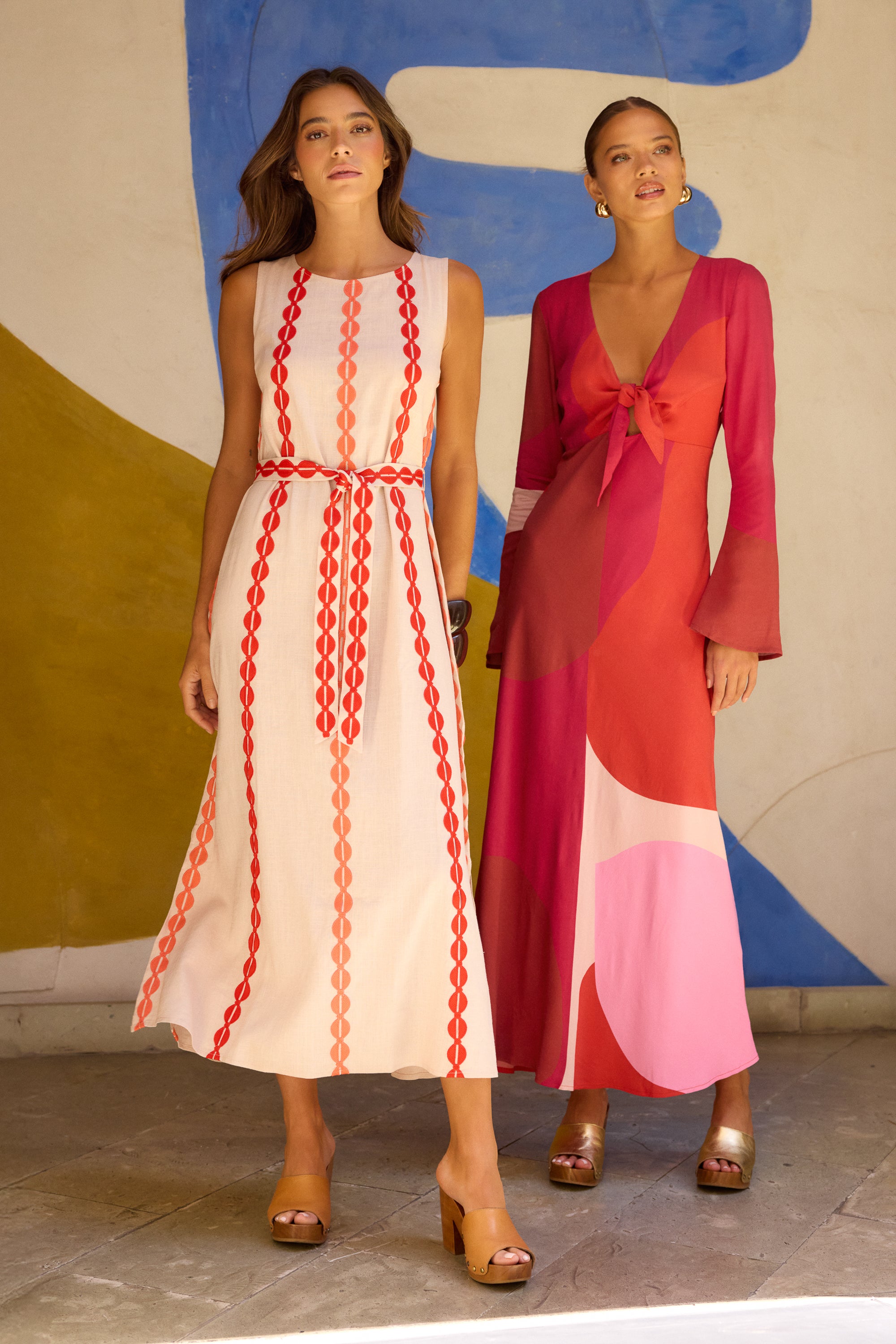 Aurora Dress In Desert Oak