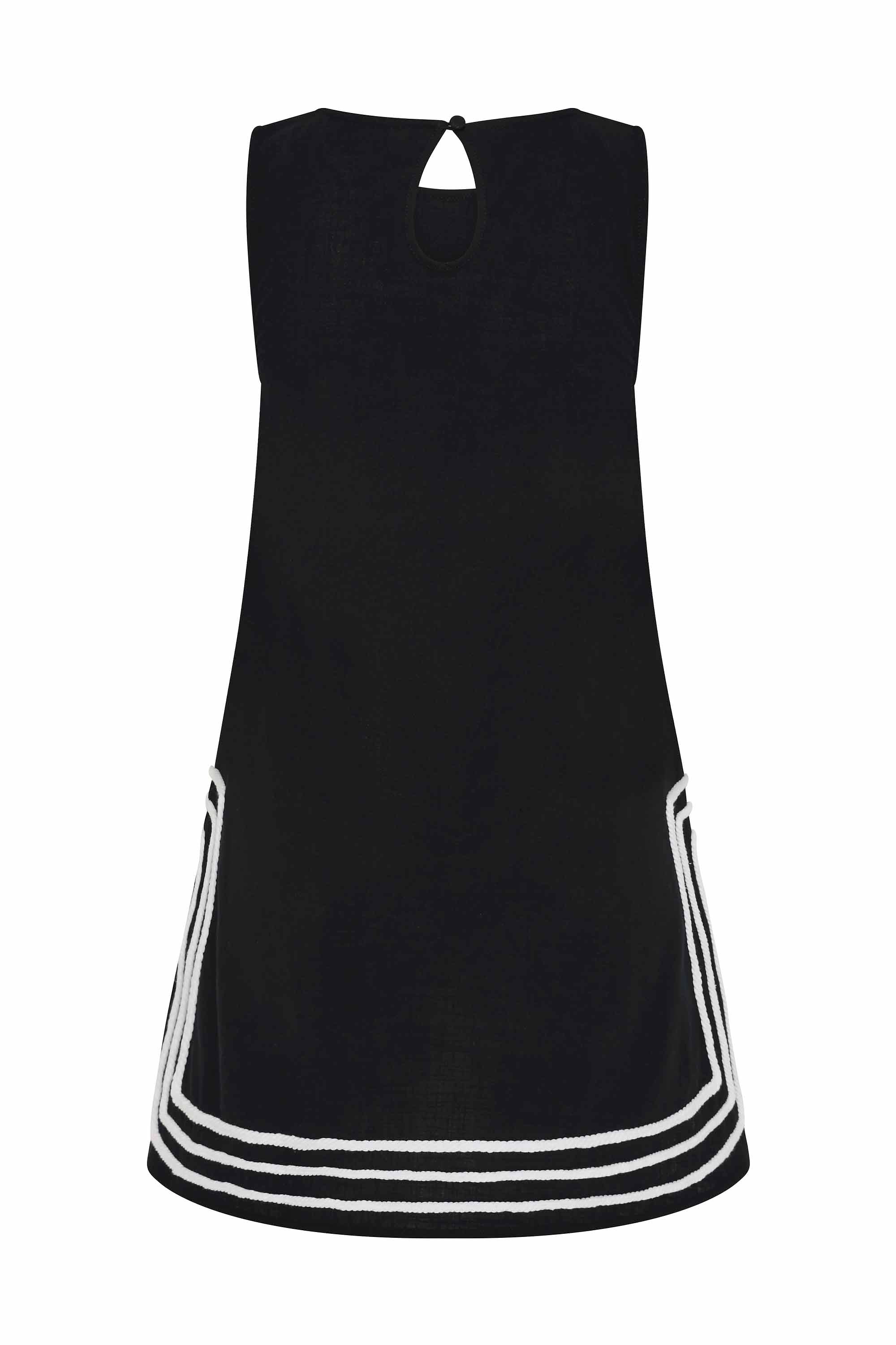 Margot Mini Dress In Nero