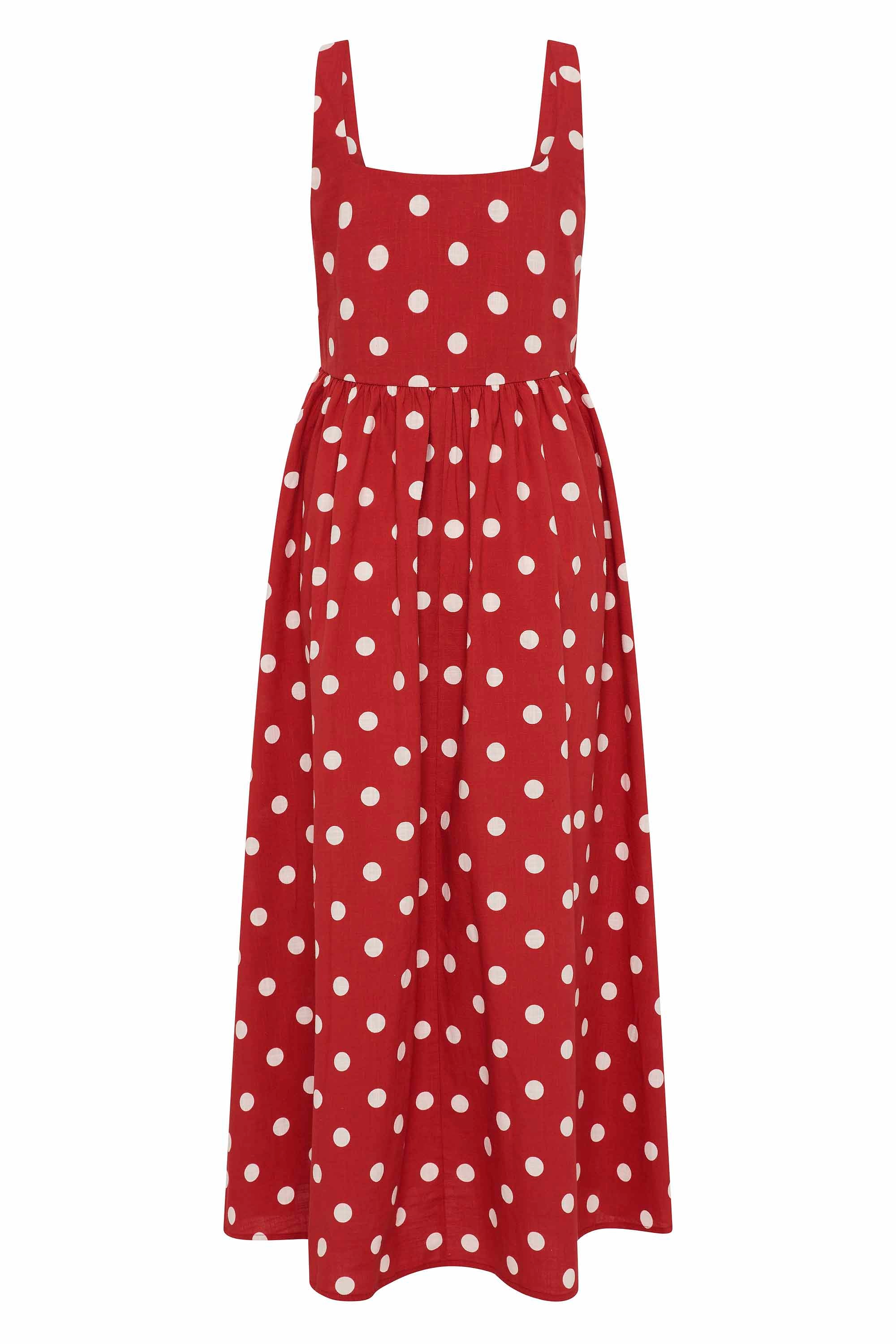 Pip Dress In Chili