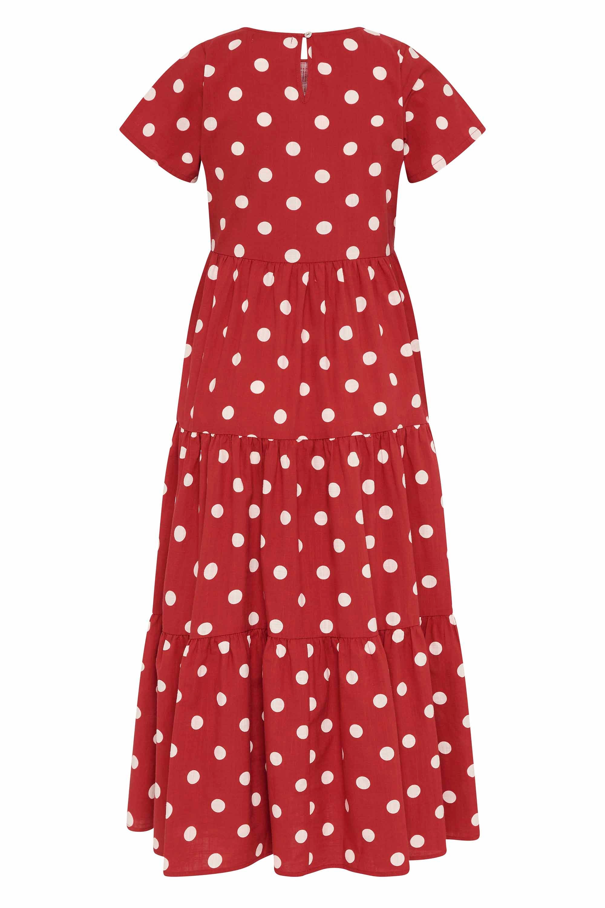 Mili Dress In Chili