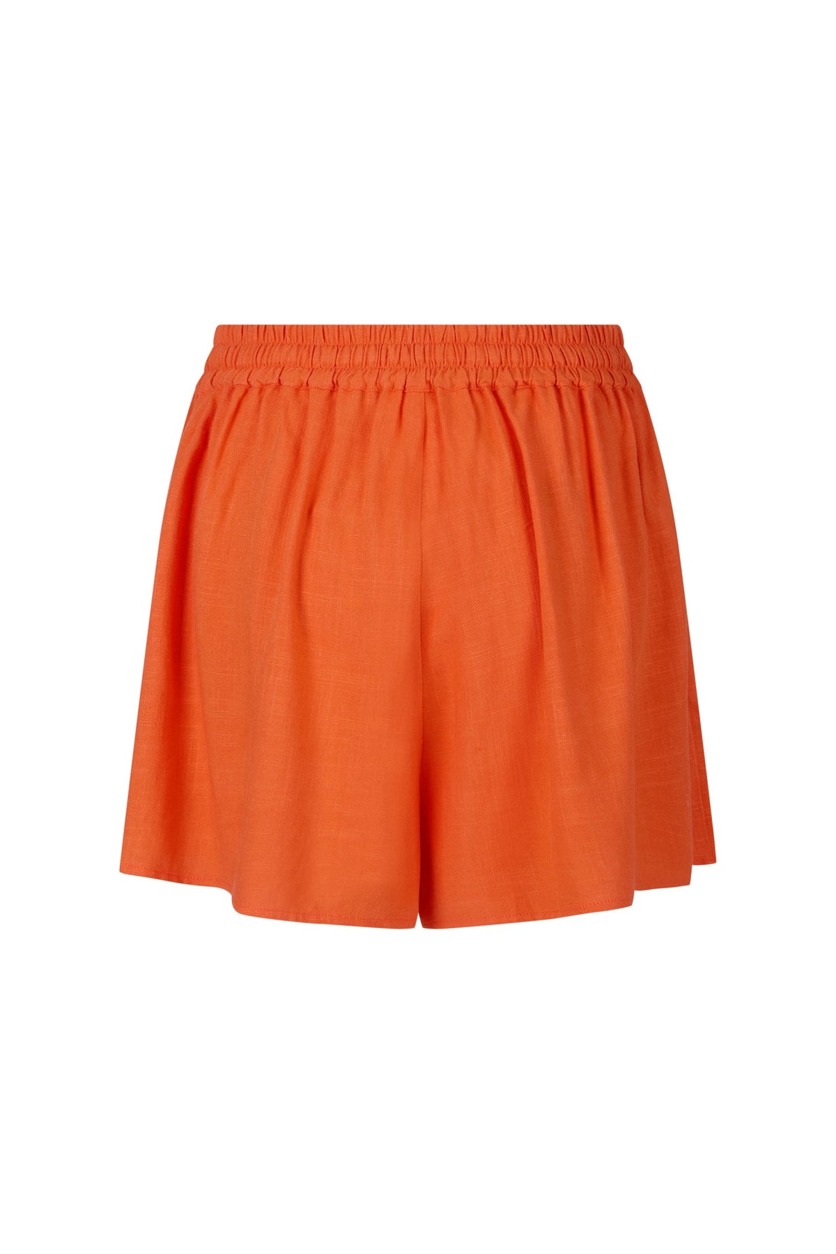 Beach Shorts In Tangerine