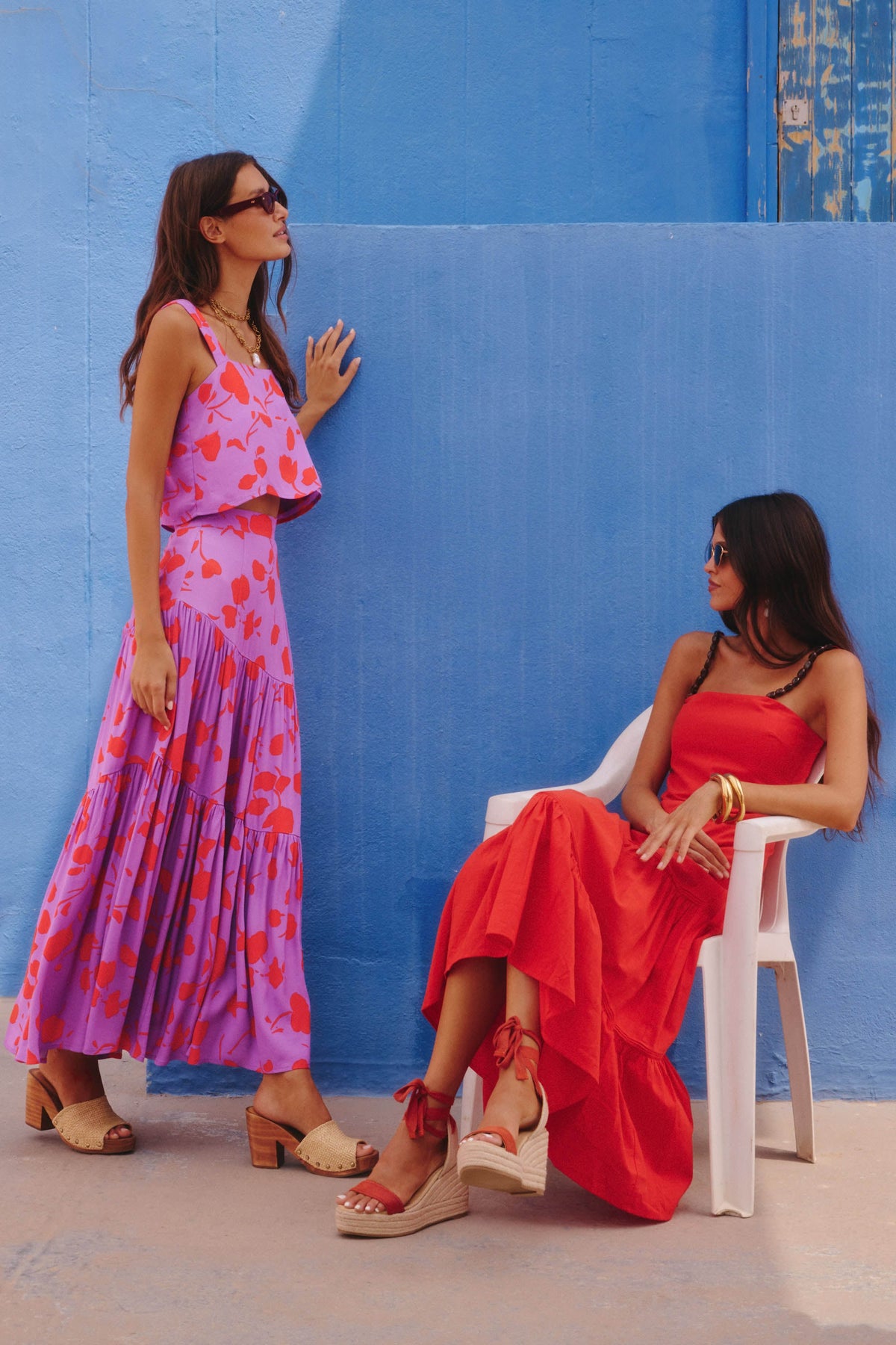 Bette Dress In Rhubarb