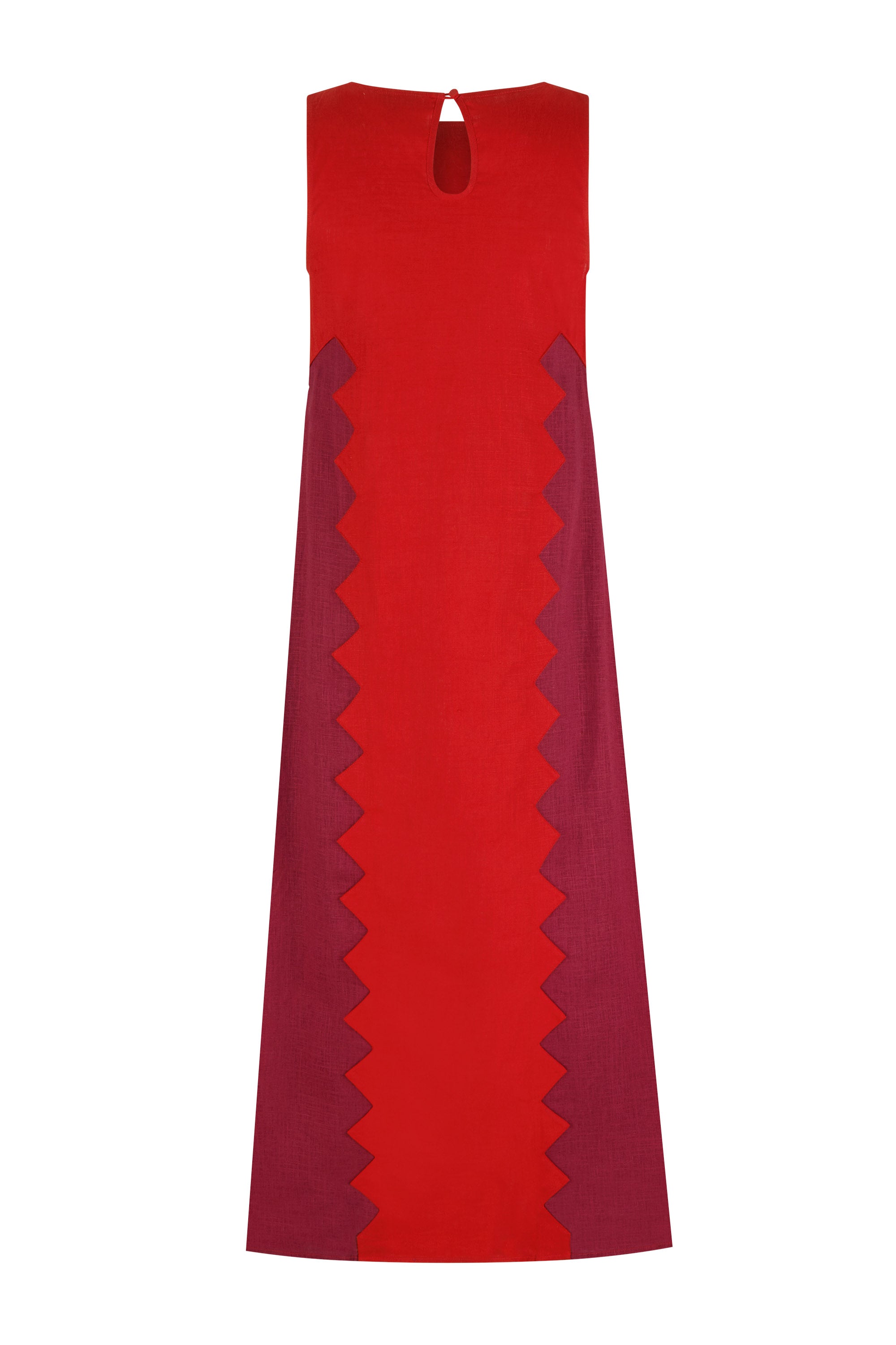 Binnie Dress In Foxglove Rosa