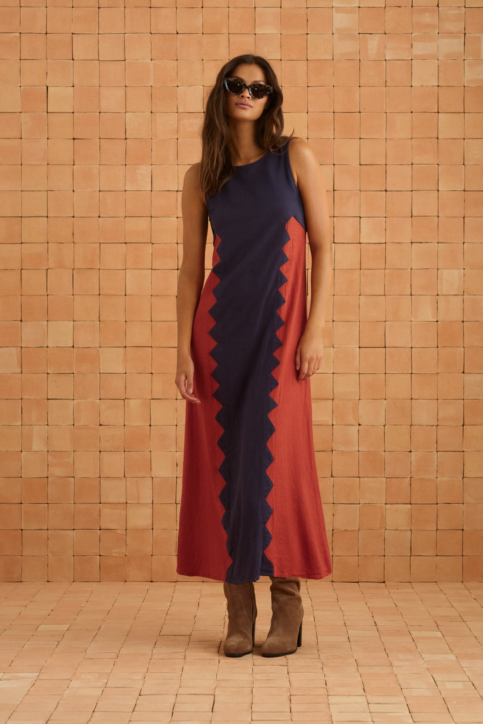 Binnie Dress In Foxglove