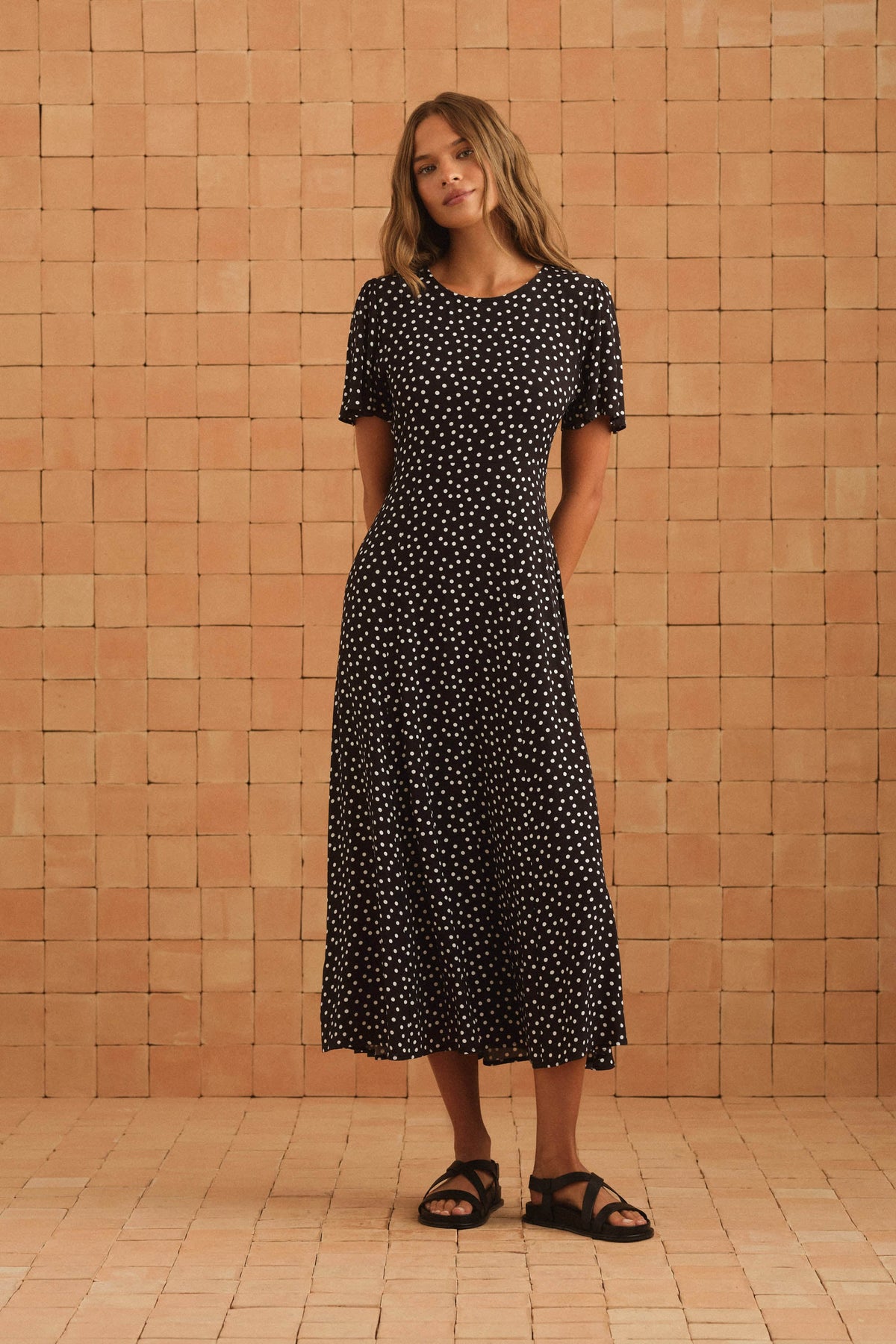 Brydie Dress In Negroni