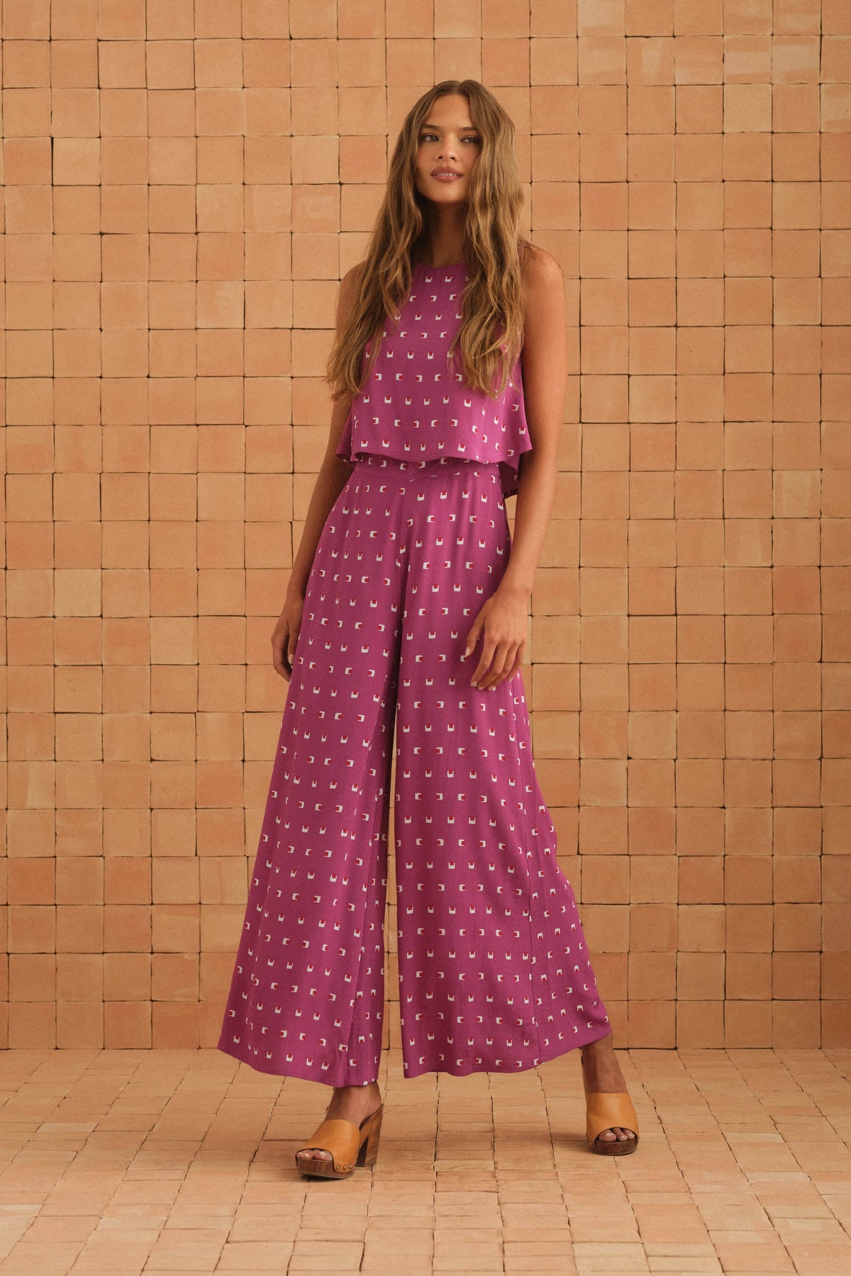Charlie Jumpsuit In Tamarillo