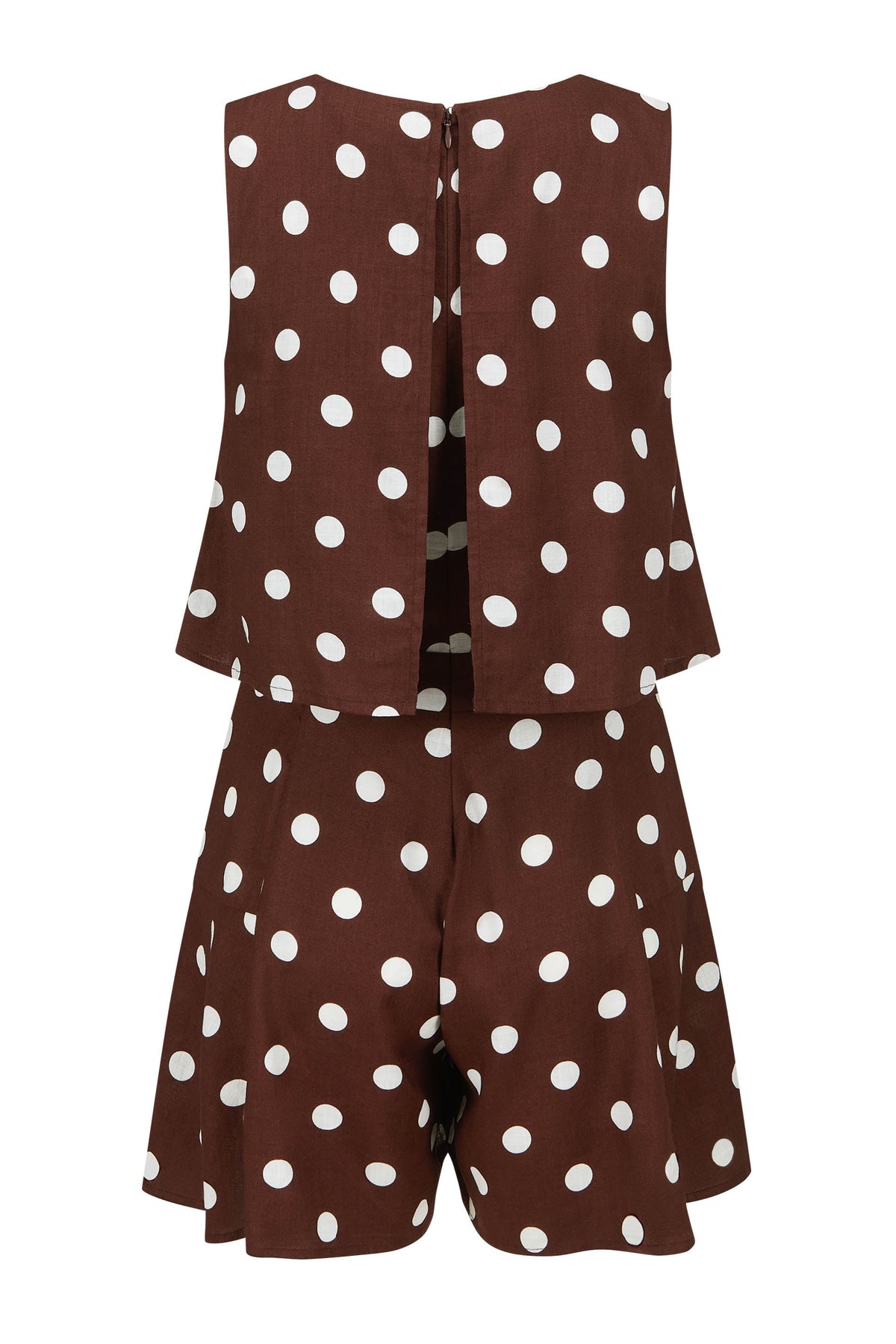 Charlie Playsuit In Cookies and Cream