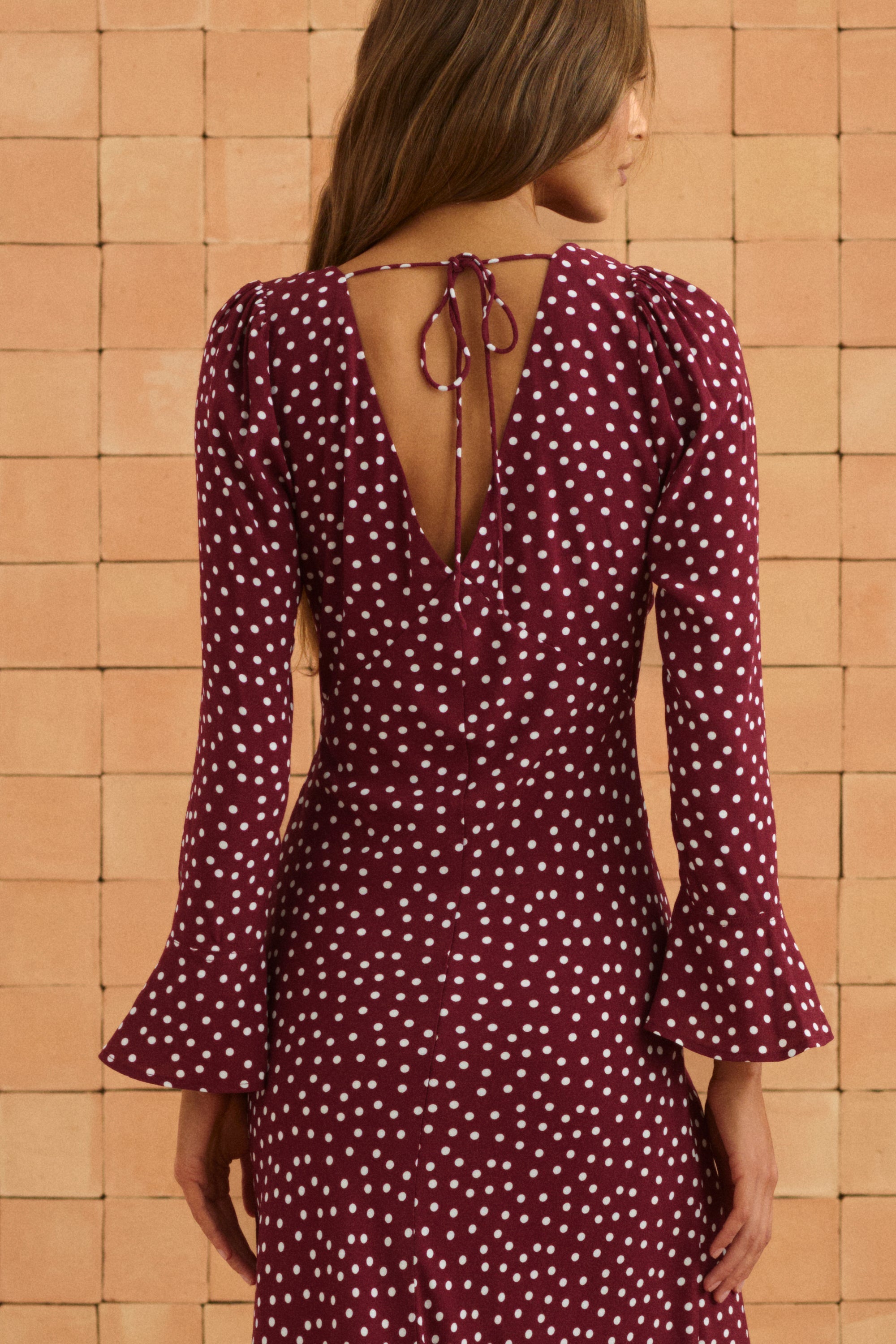 Charlotte Dress In Dusty