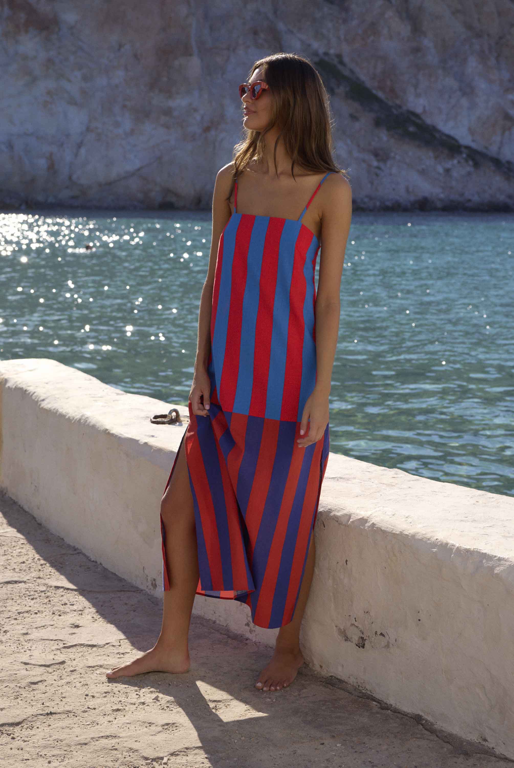 Clara Maxi Dress In Horizon