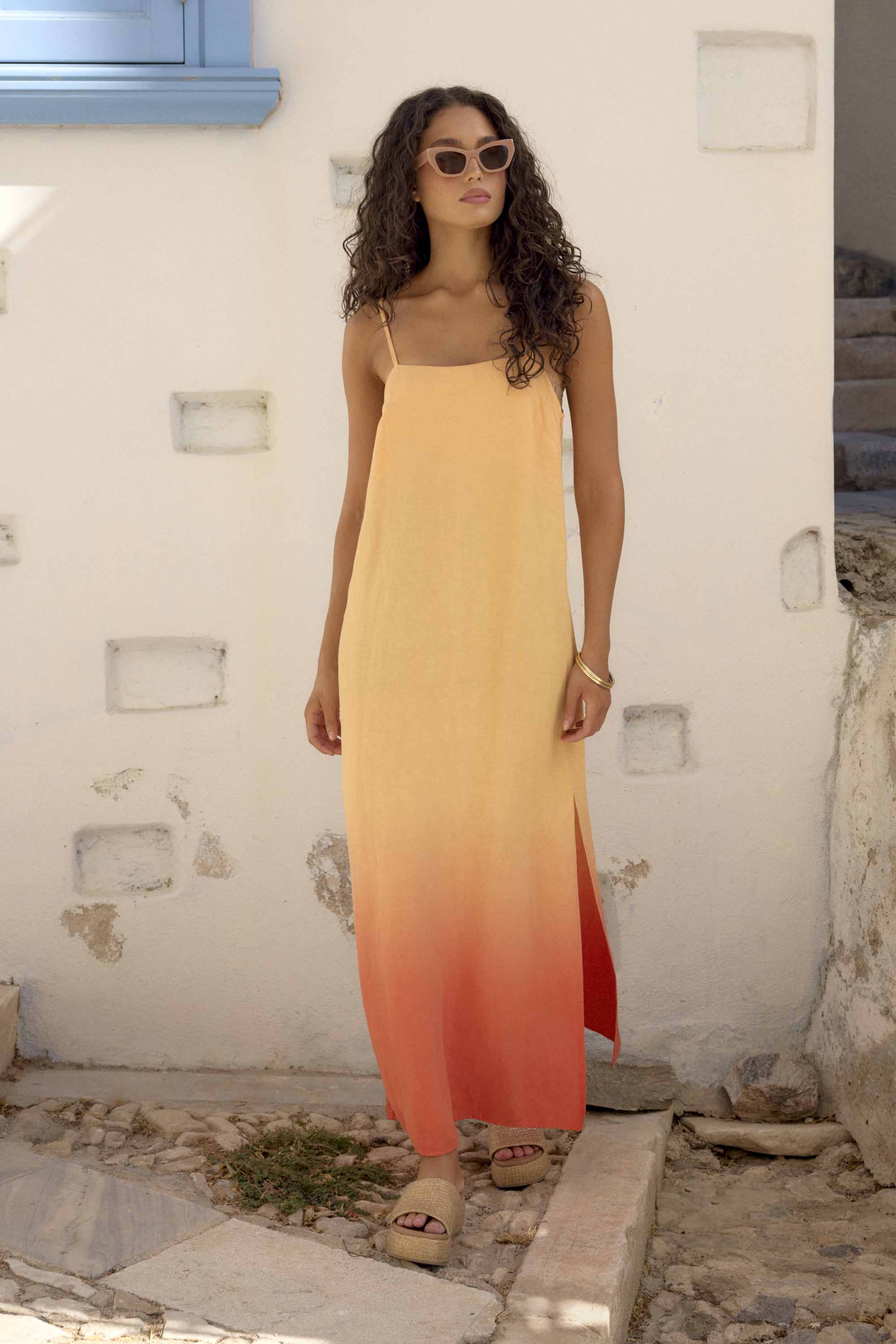 Clara Maxi Dress In Mello