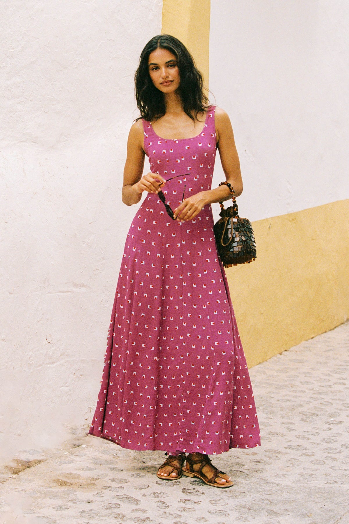 Daphne Dress In Tamarillo