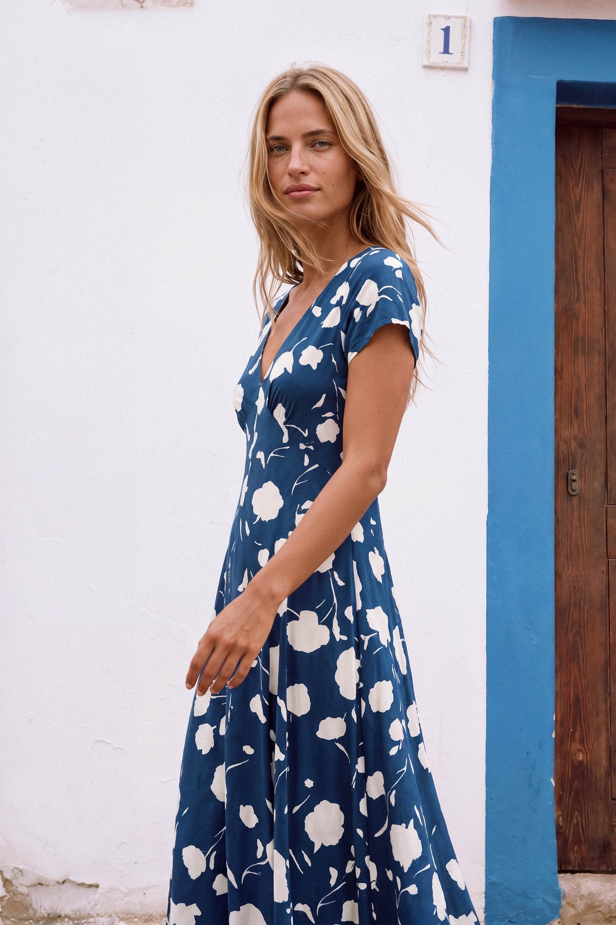Elani Dress In Hortensia