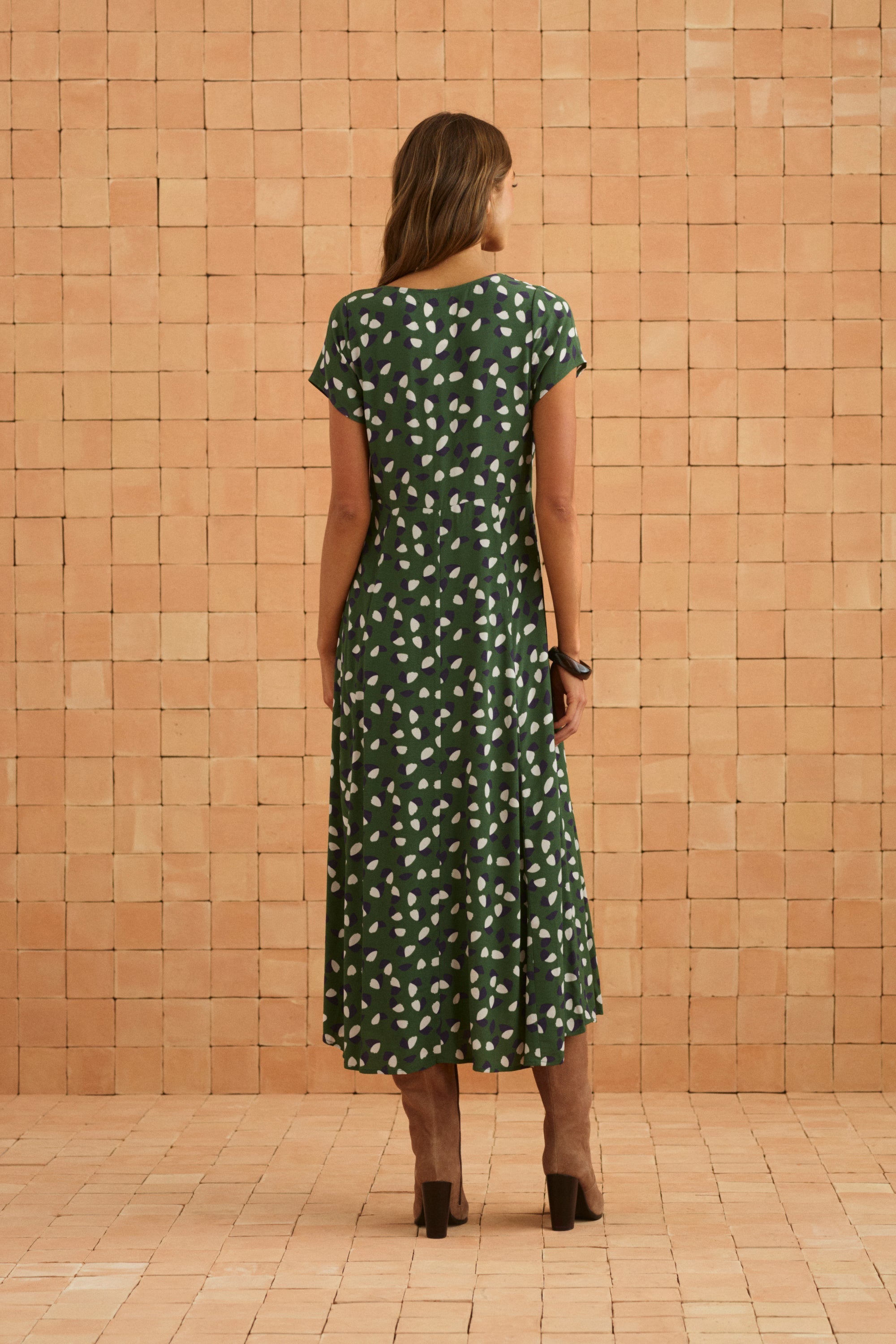 Elani Dress In Verbena