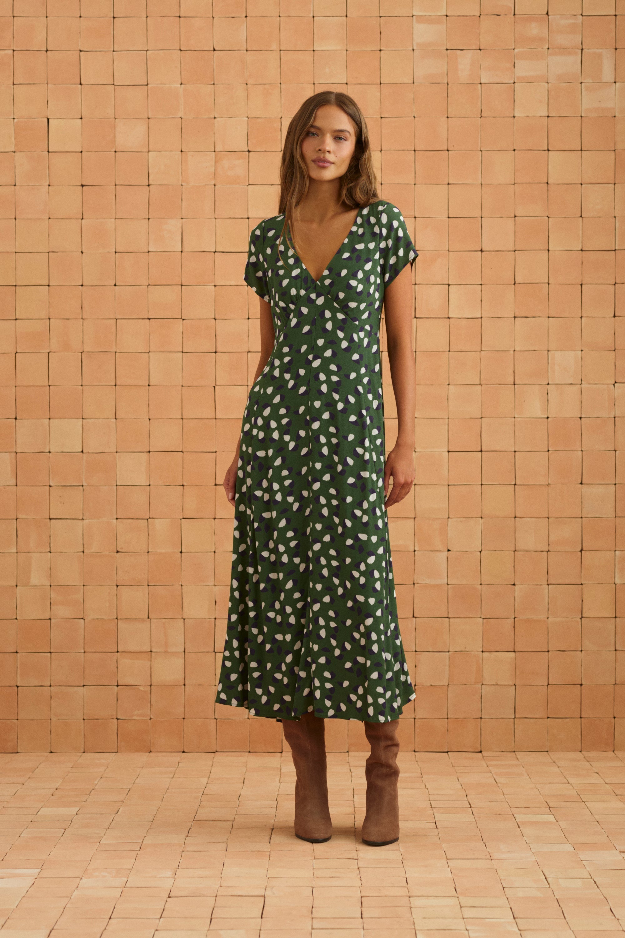 Elani Dress In Verbena