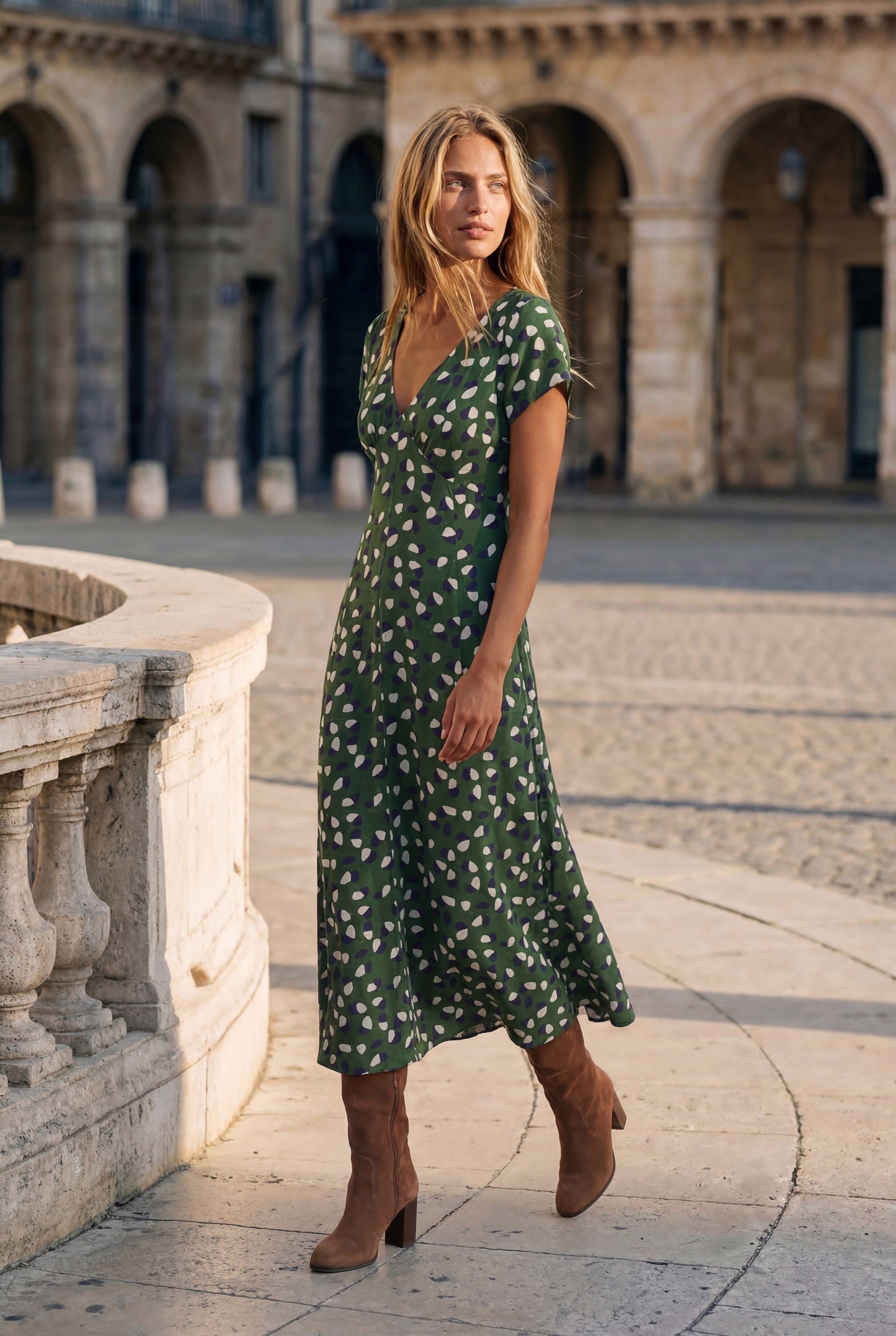 Elani Dress In Verbena