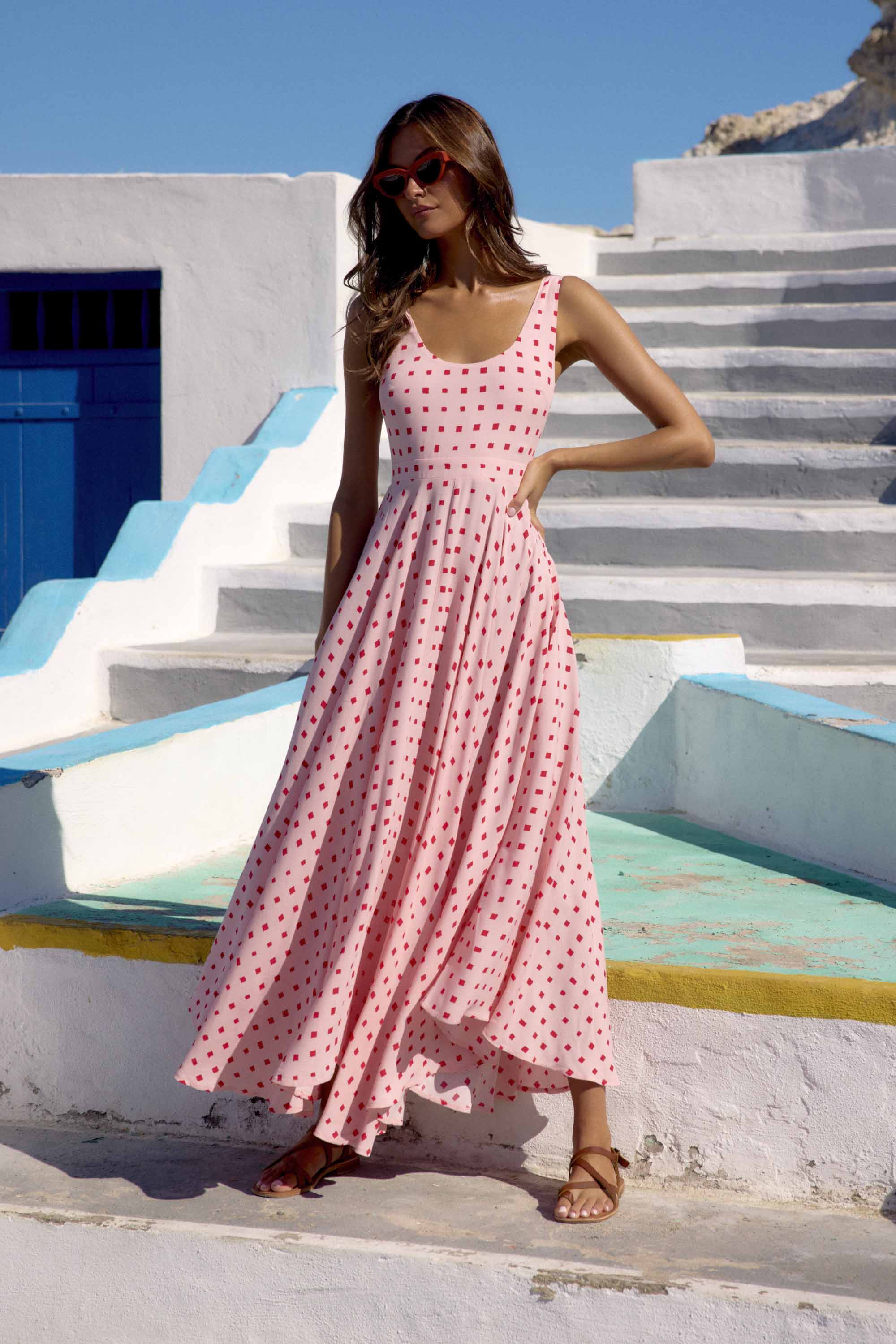 Elka Dress In Sunrise