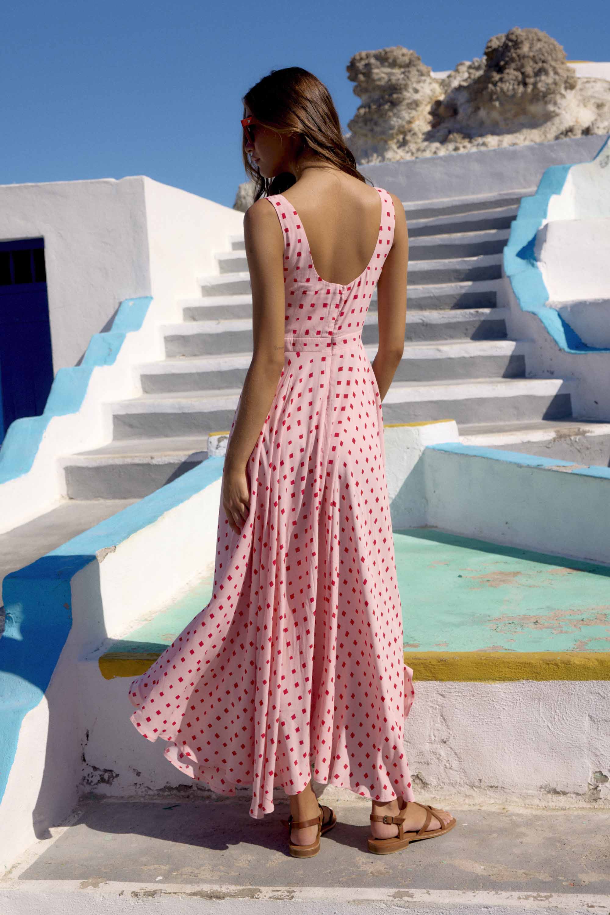 Elka Dress In Sunrise