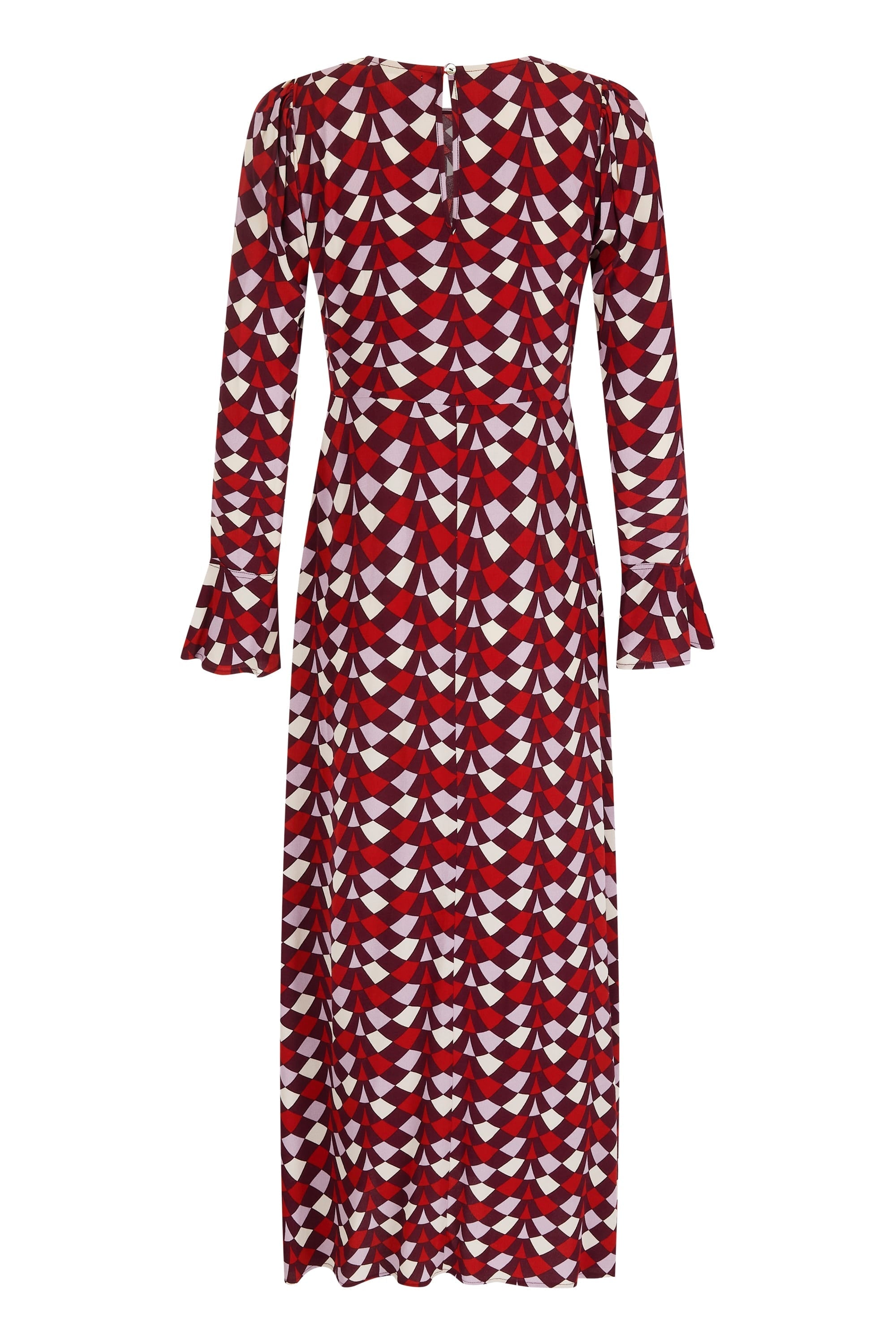 Elodie Dress In Paprika Spice