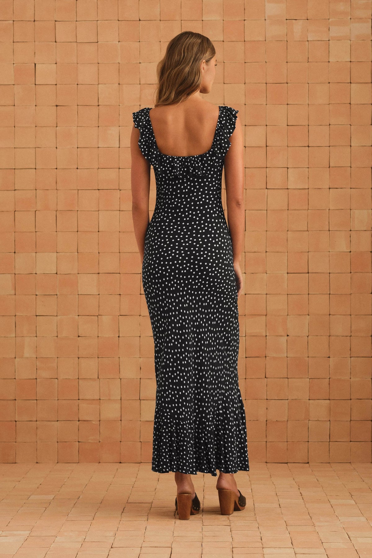 Faye Dress In Negroni