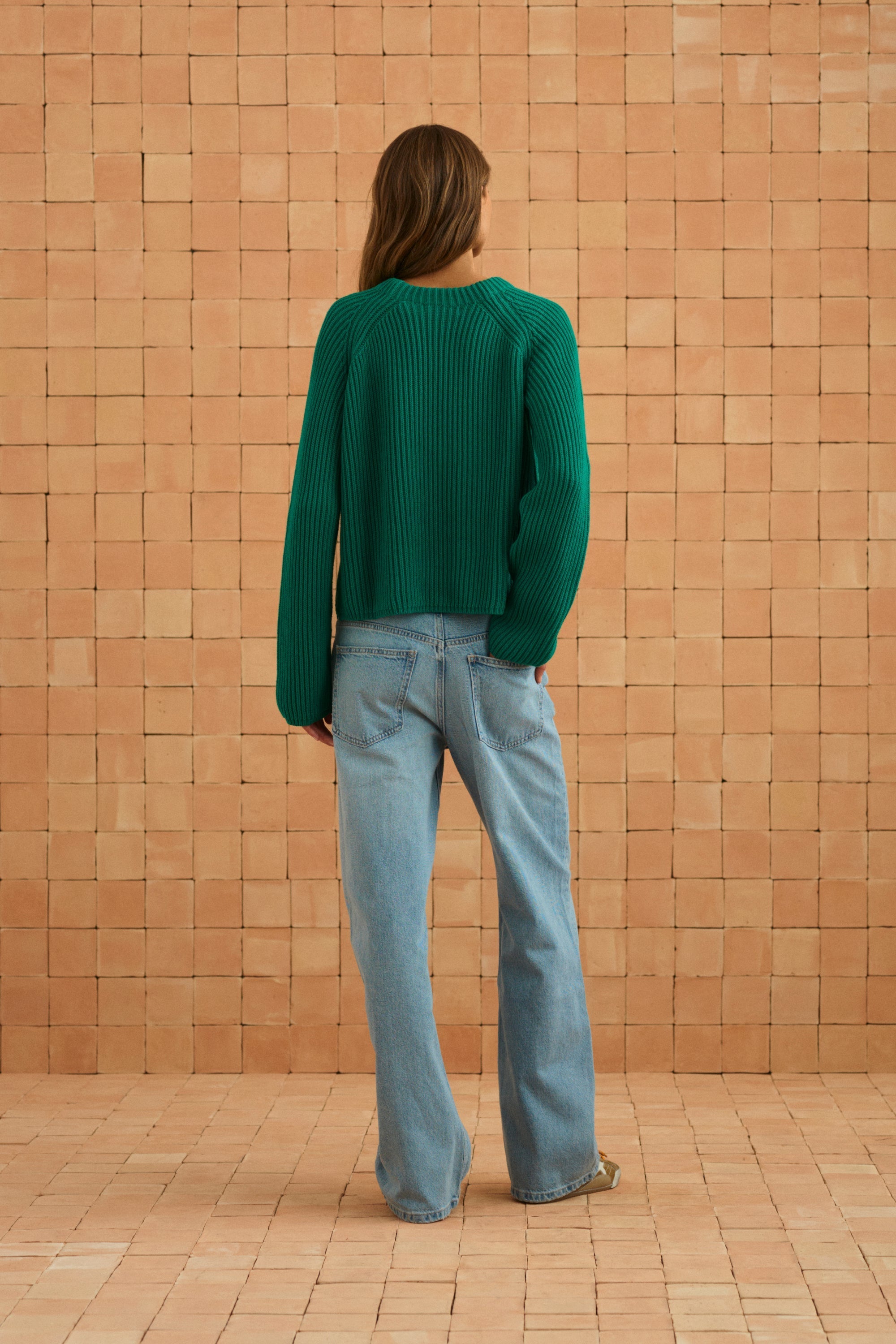 Gemma Sweater In Jade