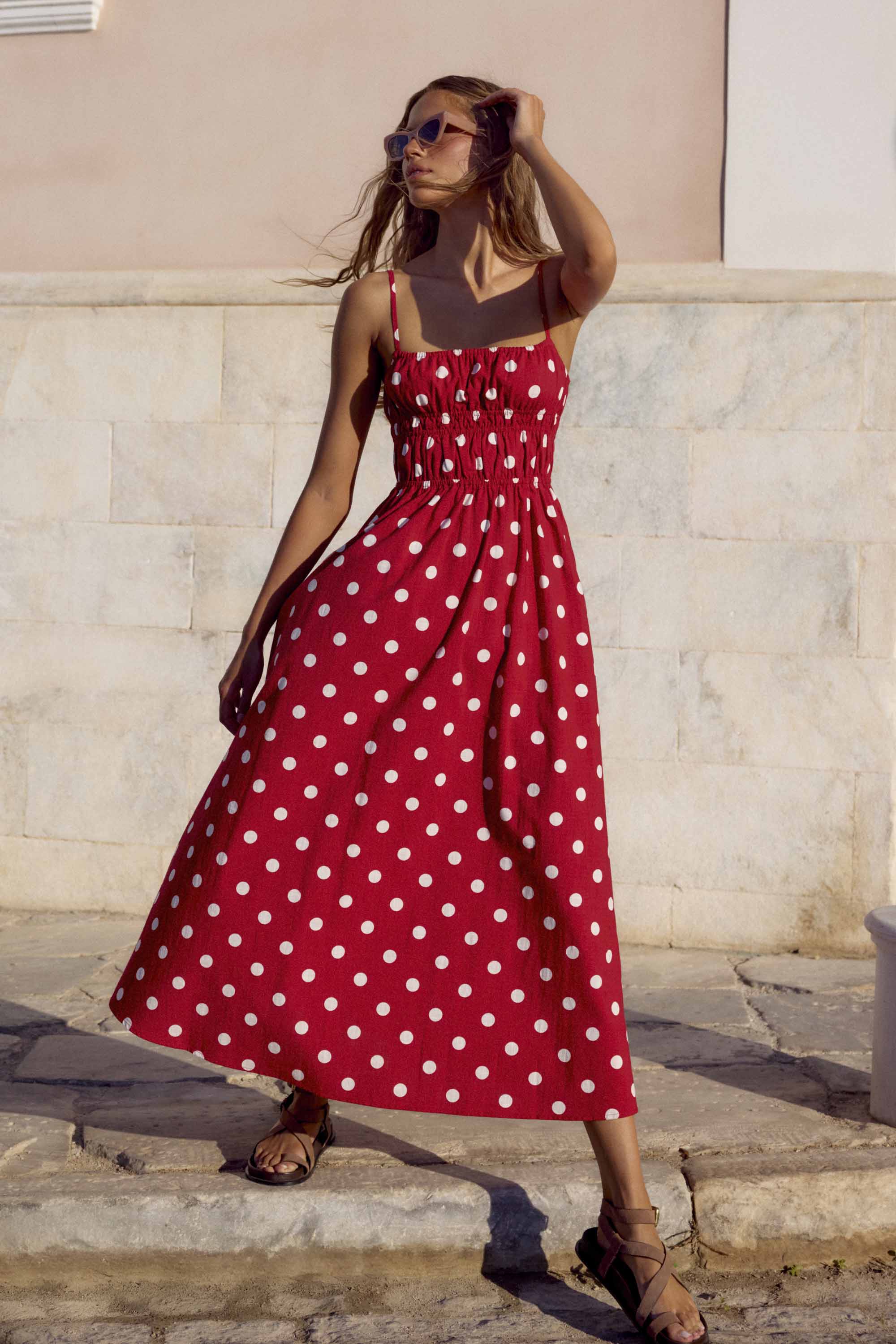 Gigi Dress In Chili