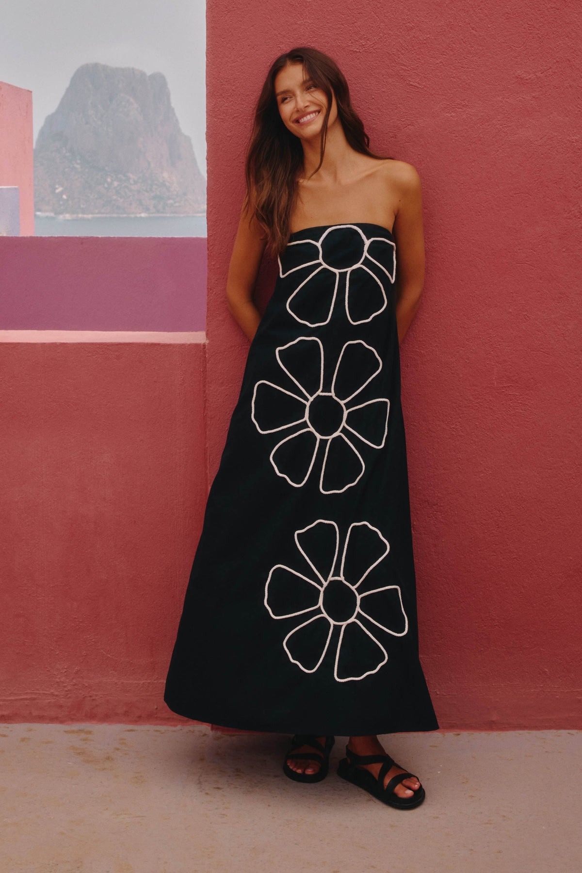 Gina Dress In Girasol