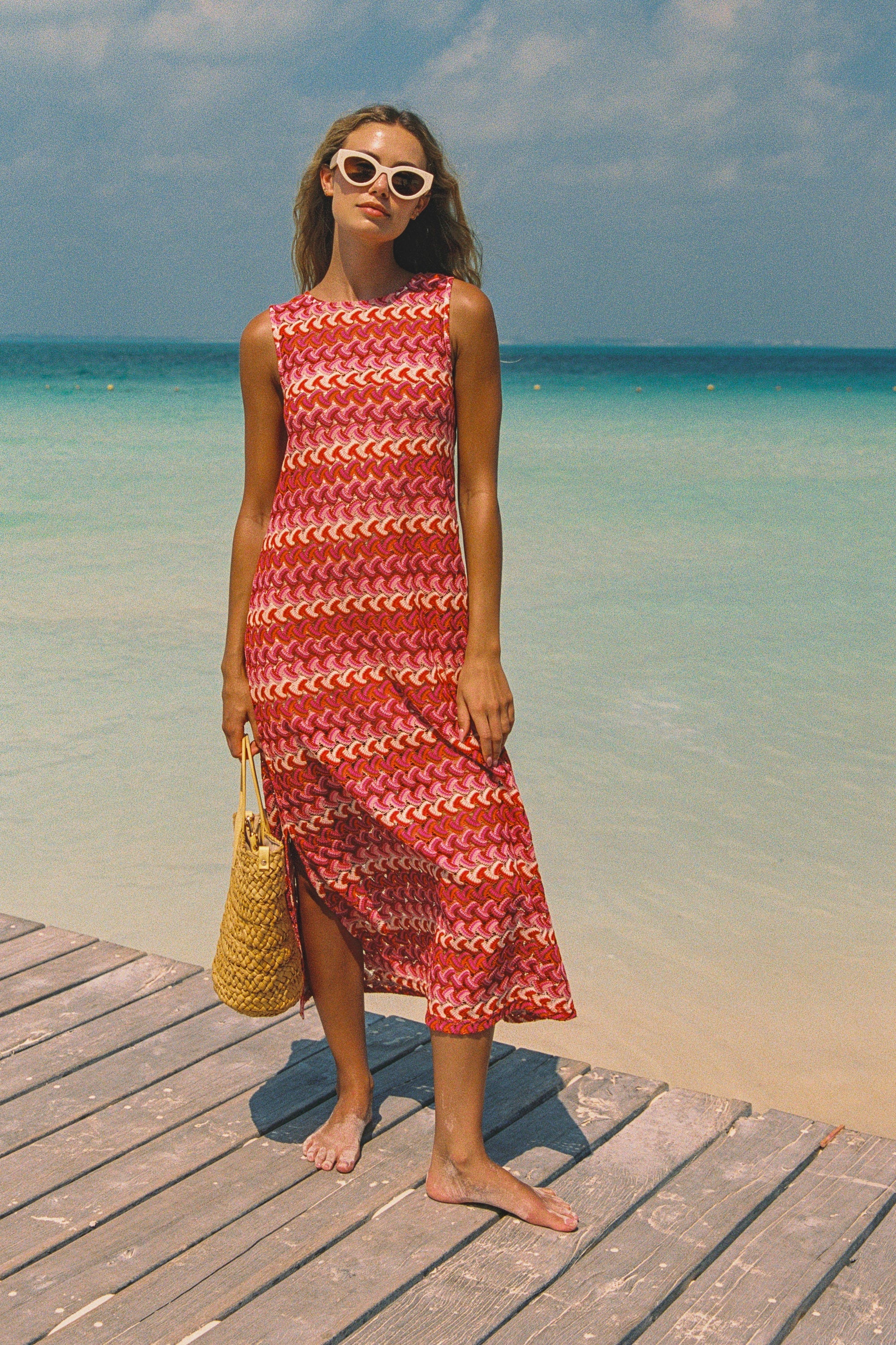 Goldy Dress In Kalani