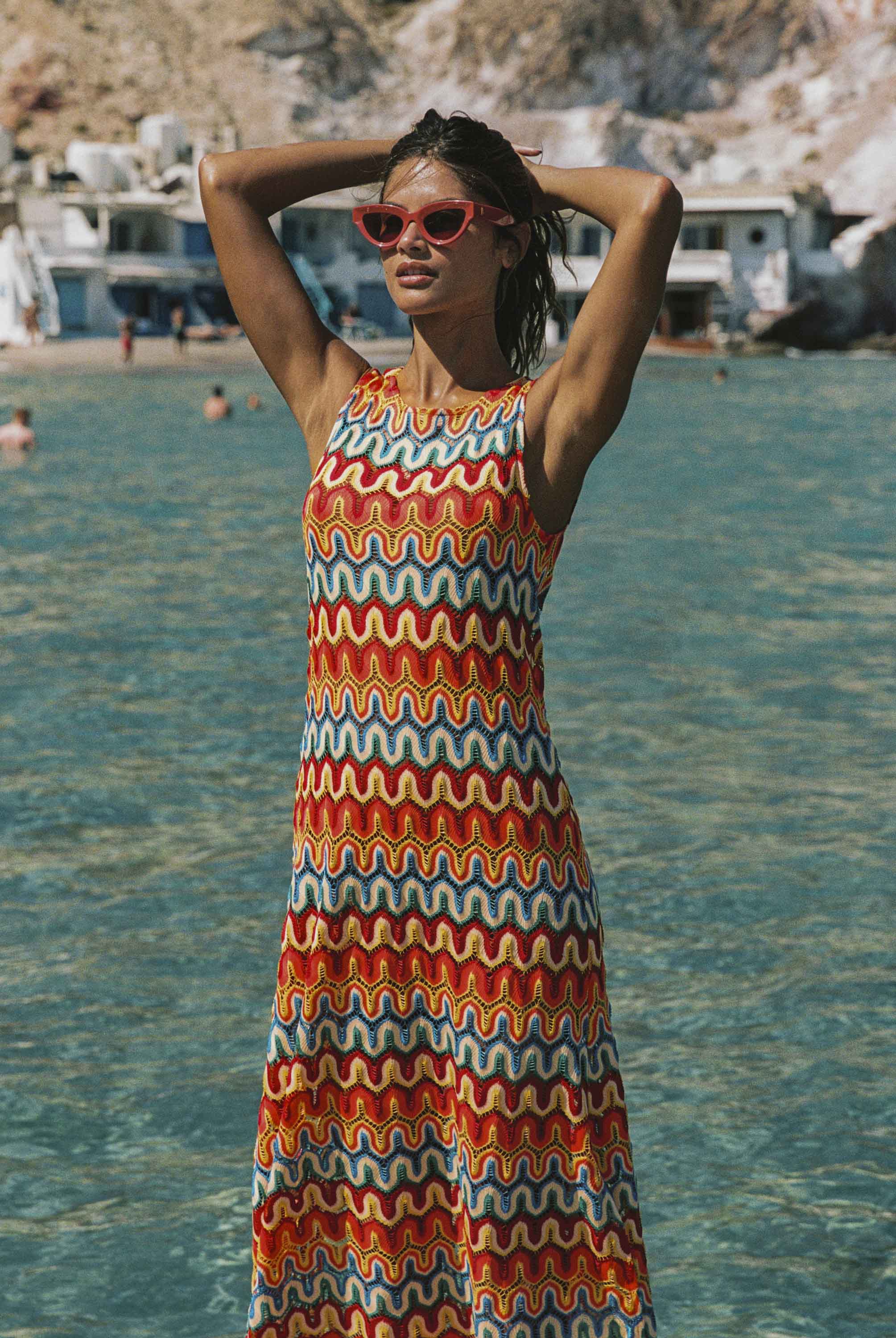 Goldy Dress In Mojito