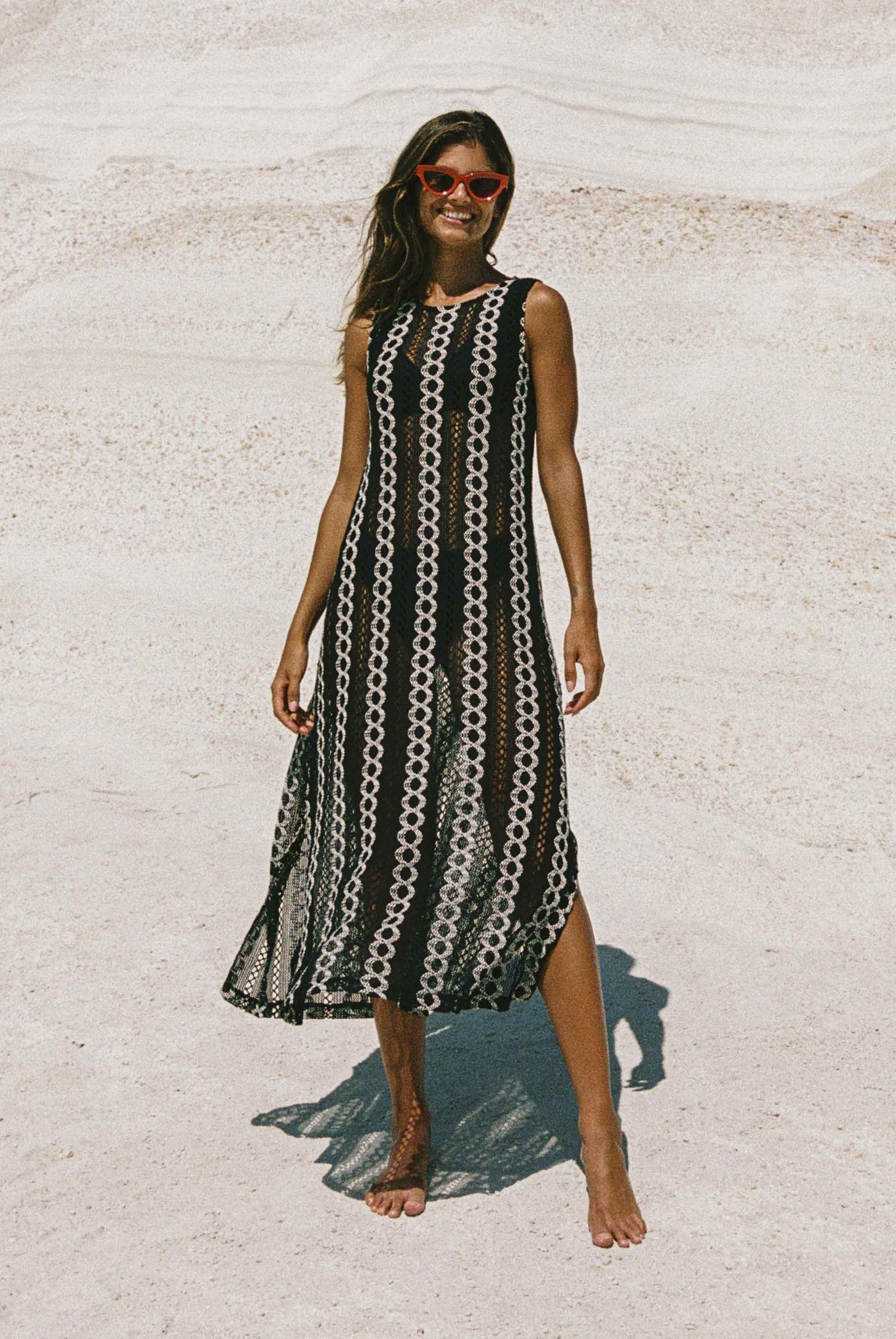 Goldy Dress In Moonlight