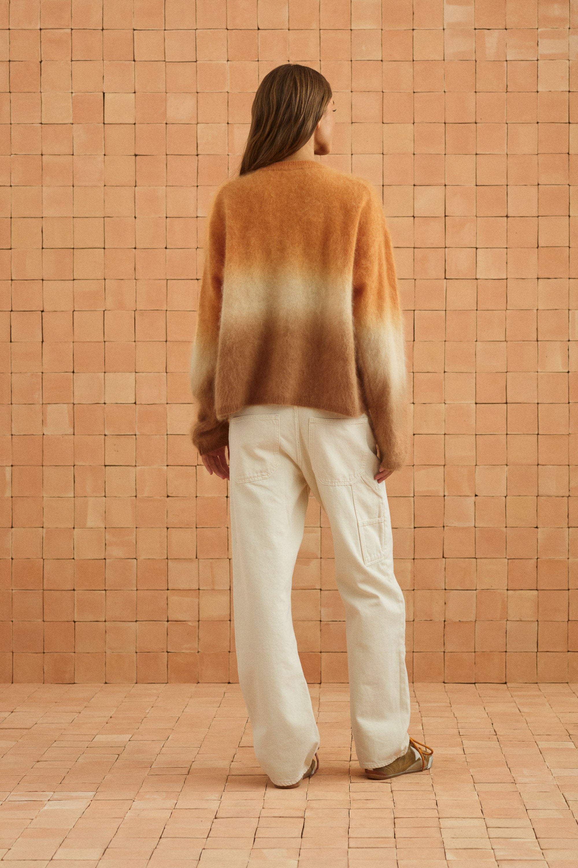 Boyfriend Jeans In Cream