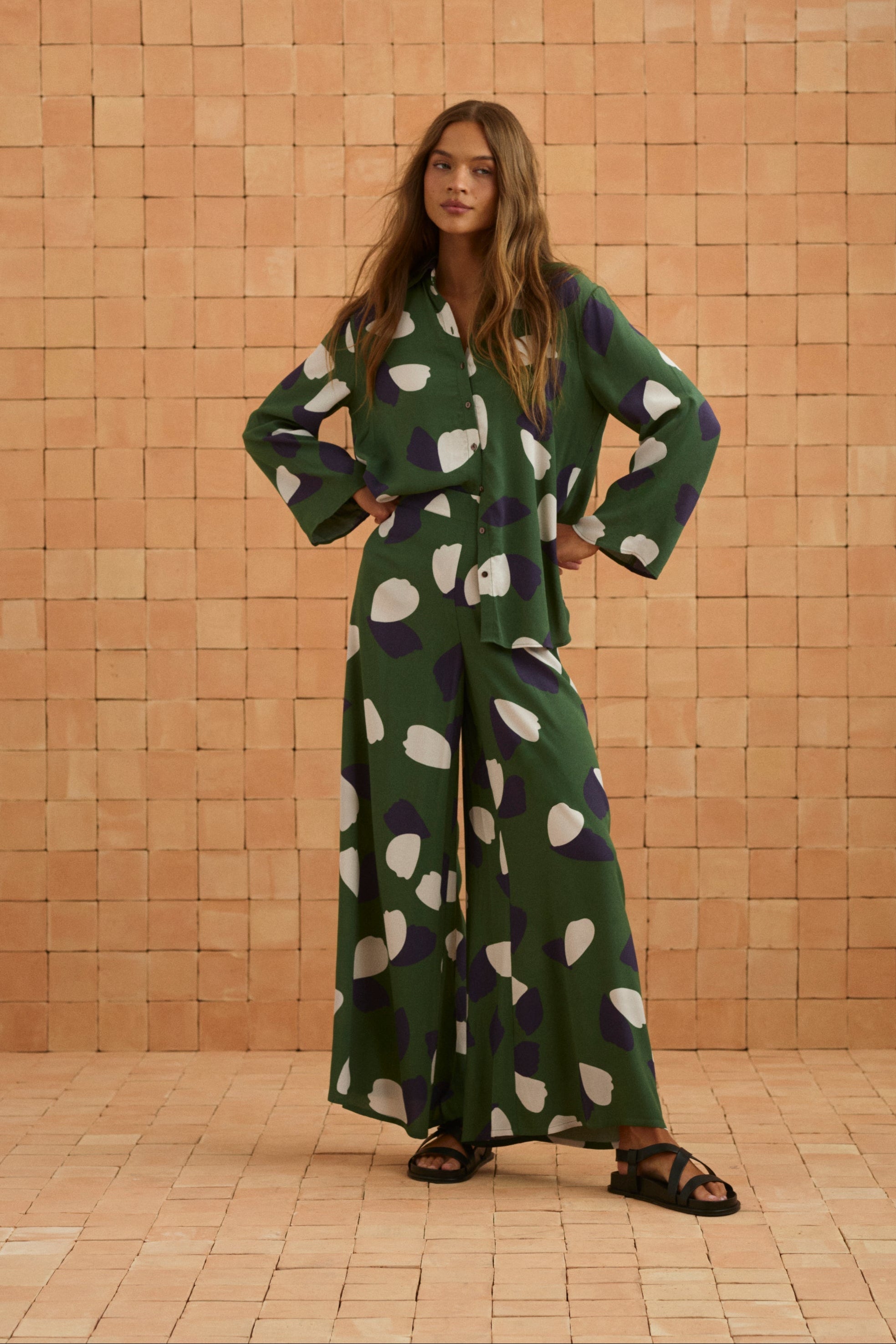 Ingrid Shirt In Verbena