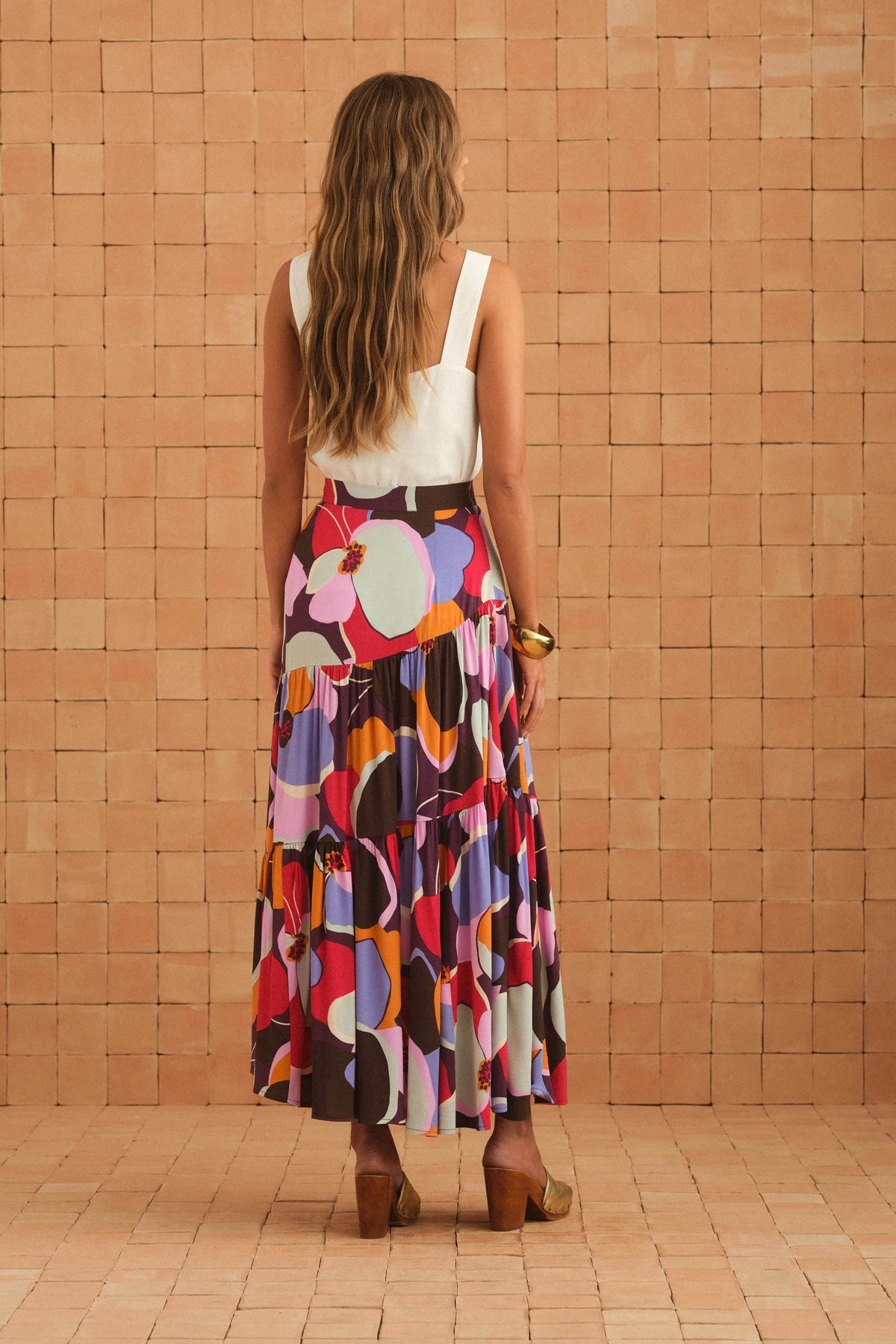 Skylar Skirt In Peonia