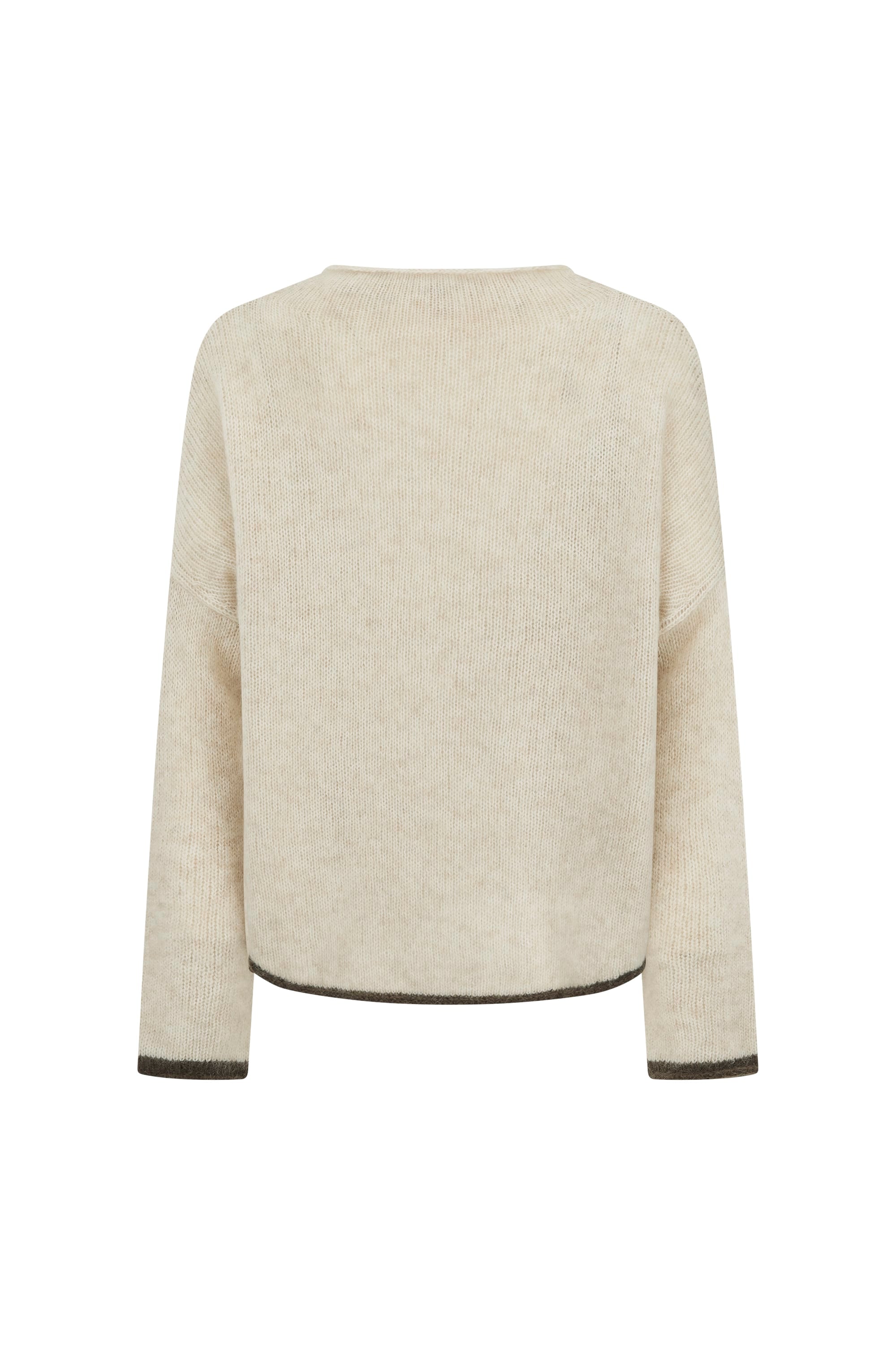 Jaz Knit Sweater In Macadamia