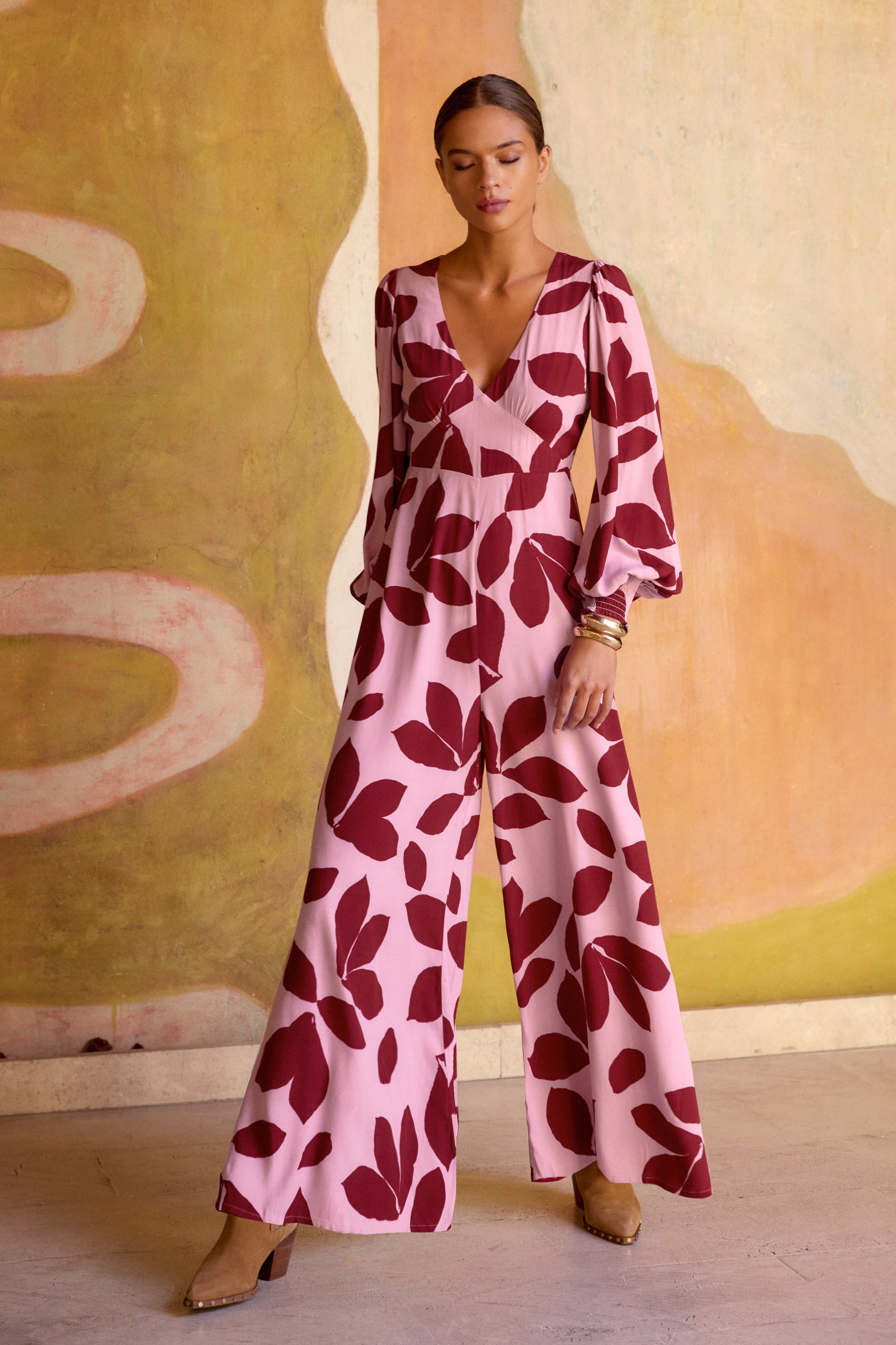Jezebel Romper In Rosehip
