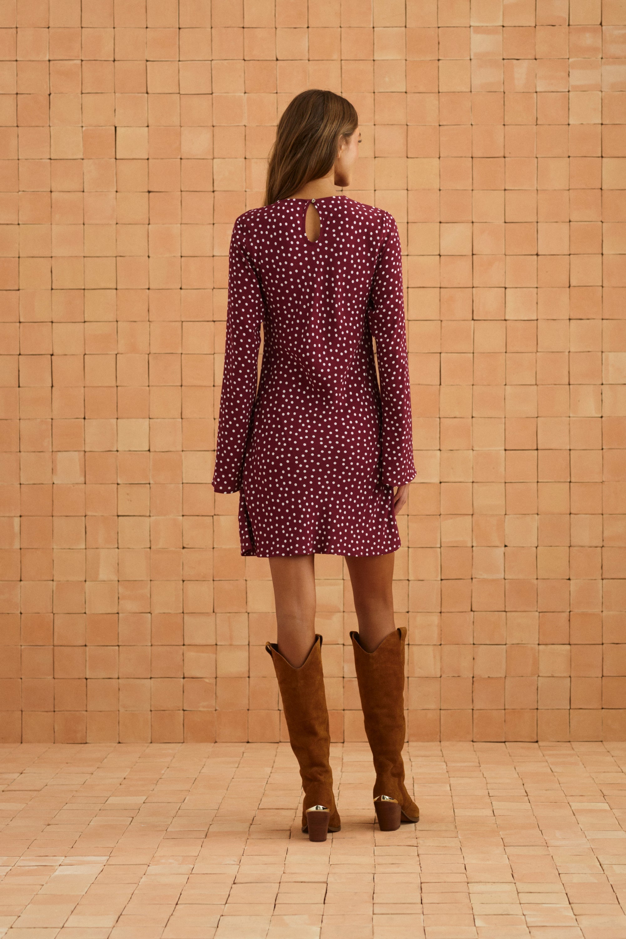 Kai Dress In Dusty