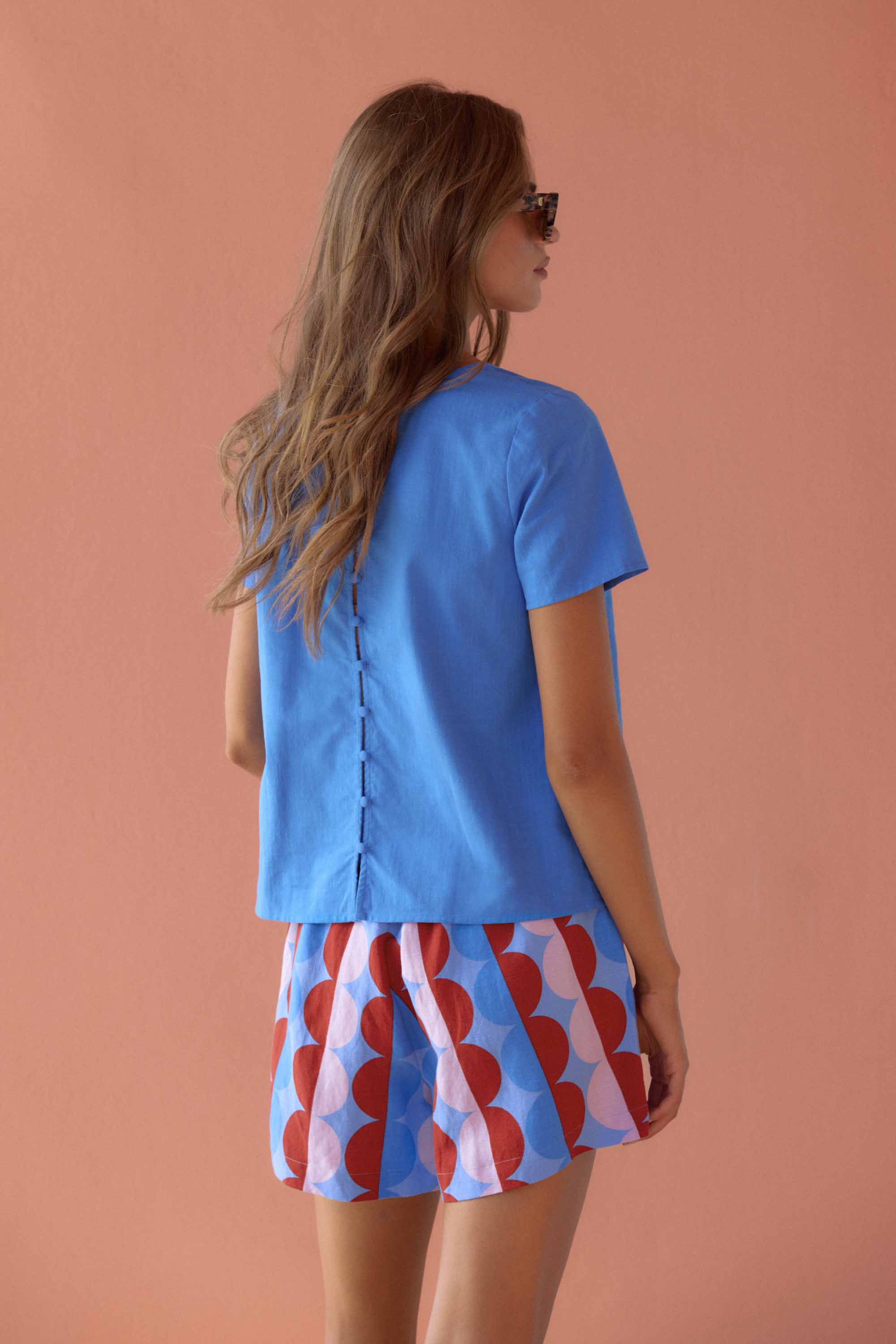 Kat Shorts In Kaleido