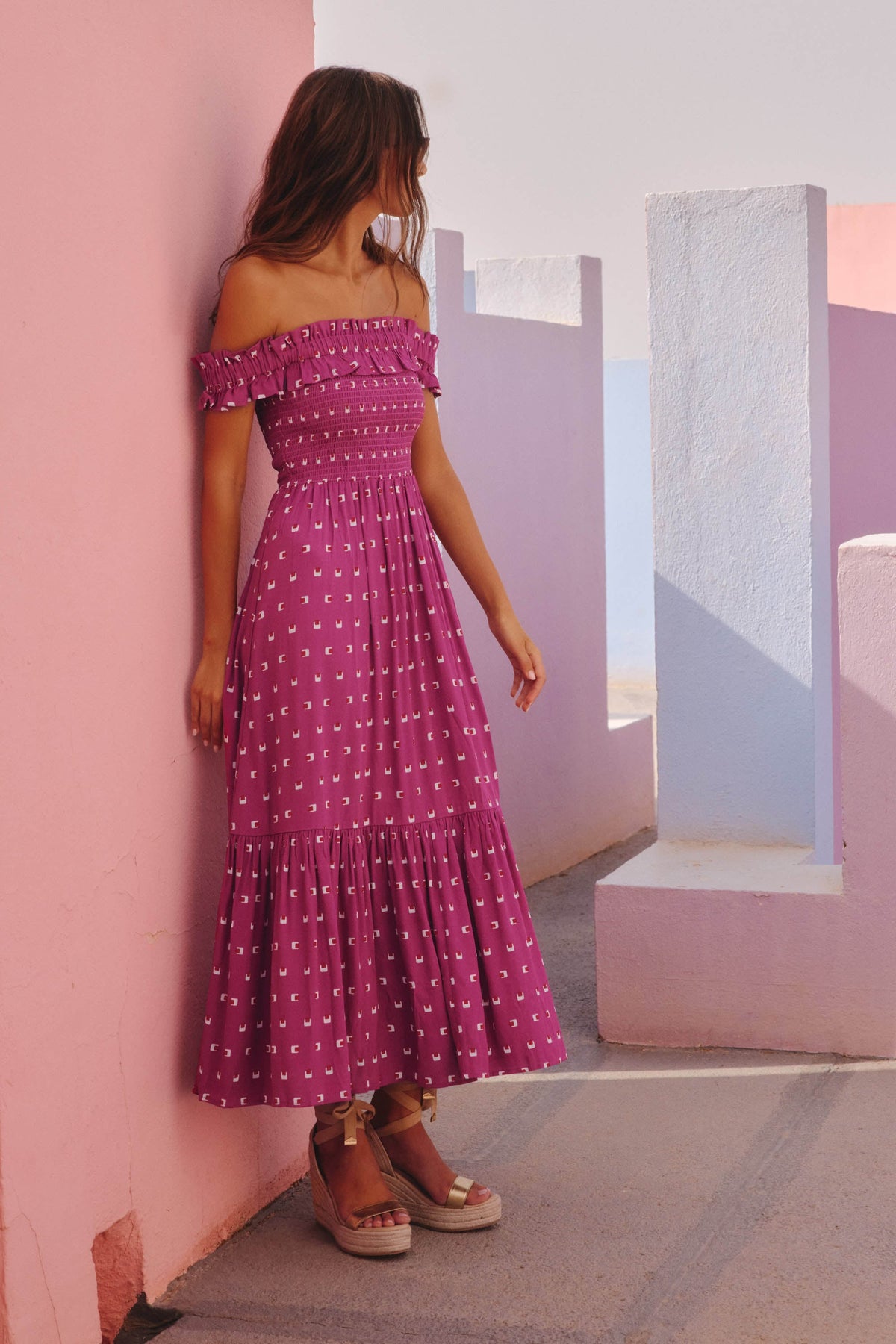Lido Dress In Tamarillo