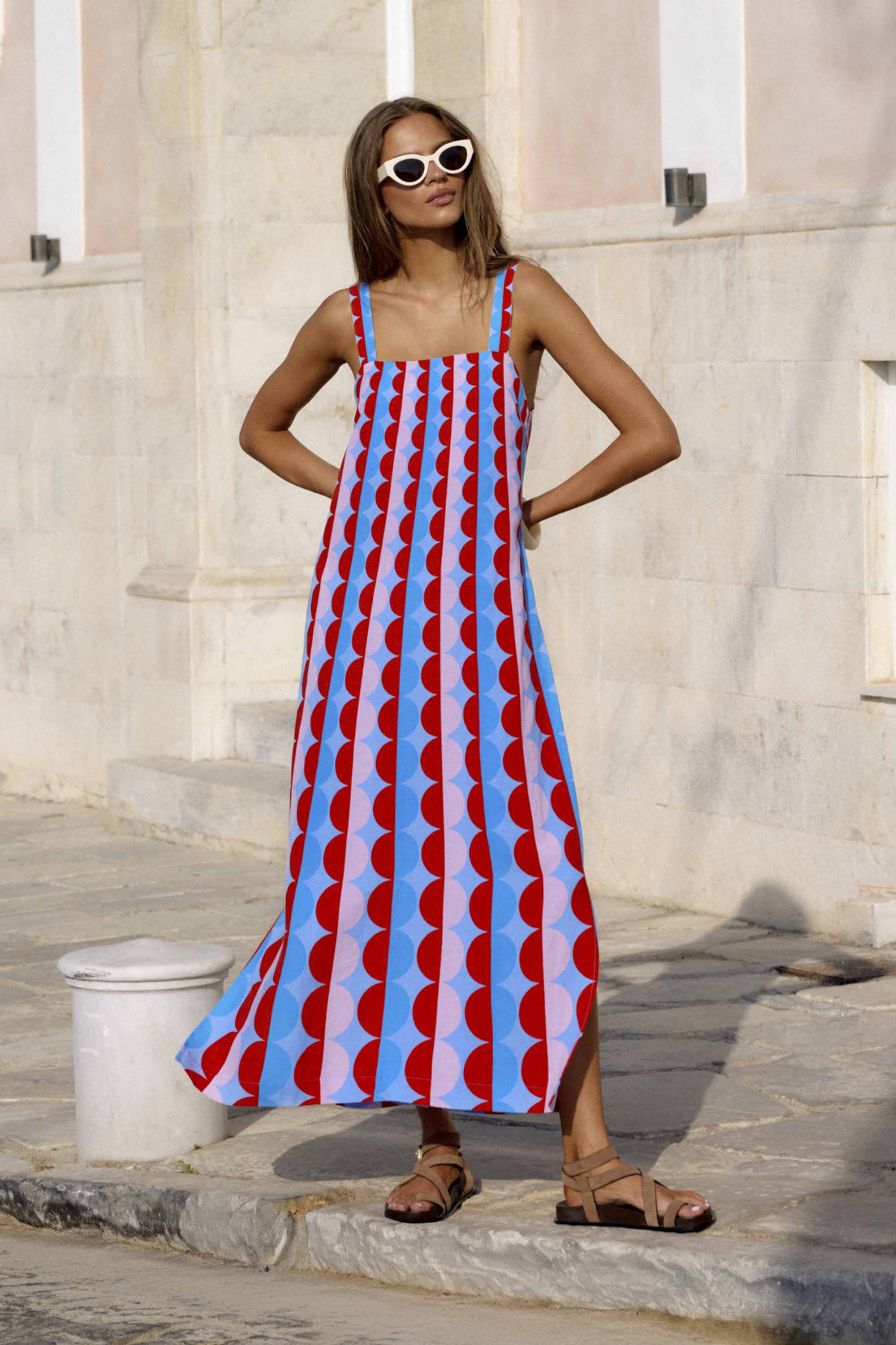 Lili Dress In Kaleido