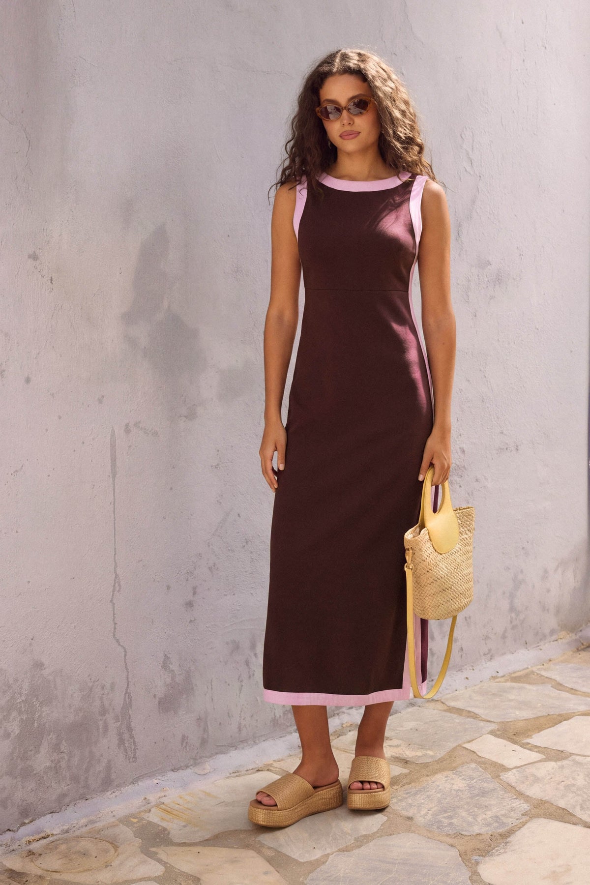 Liv Dress In Liquorice