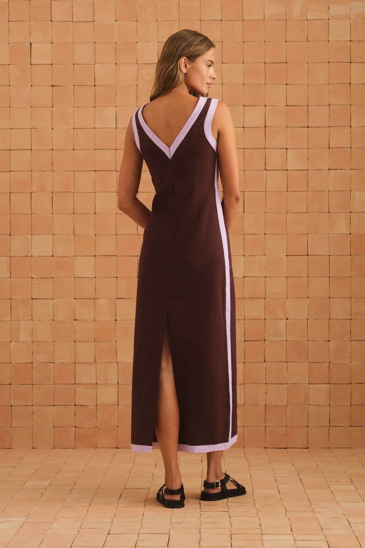 Liv Dress In Liquorice