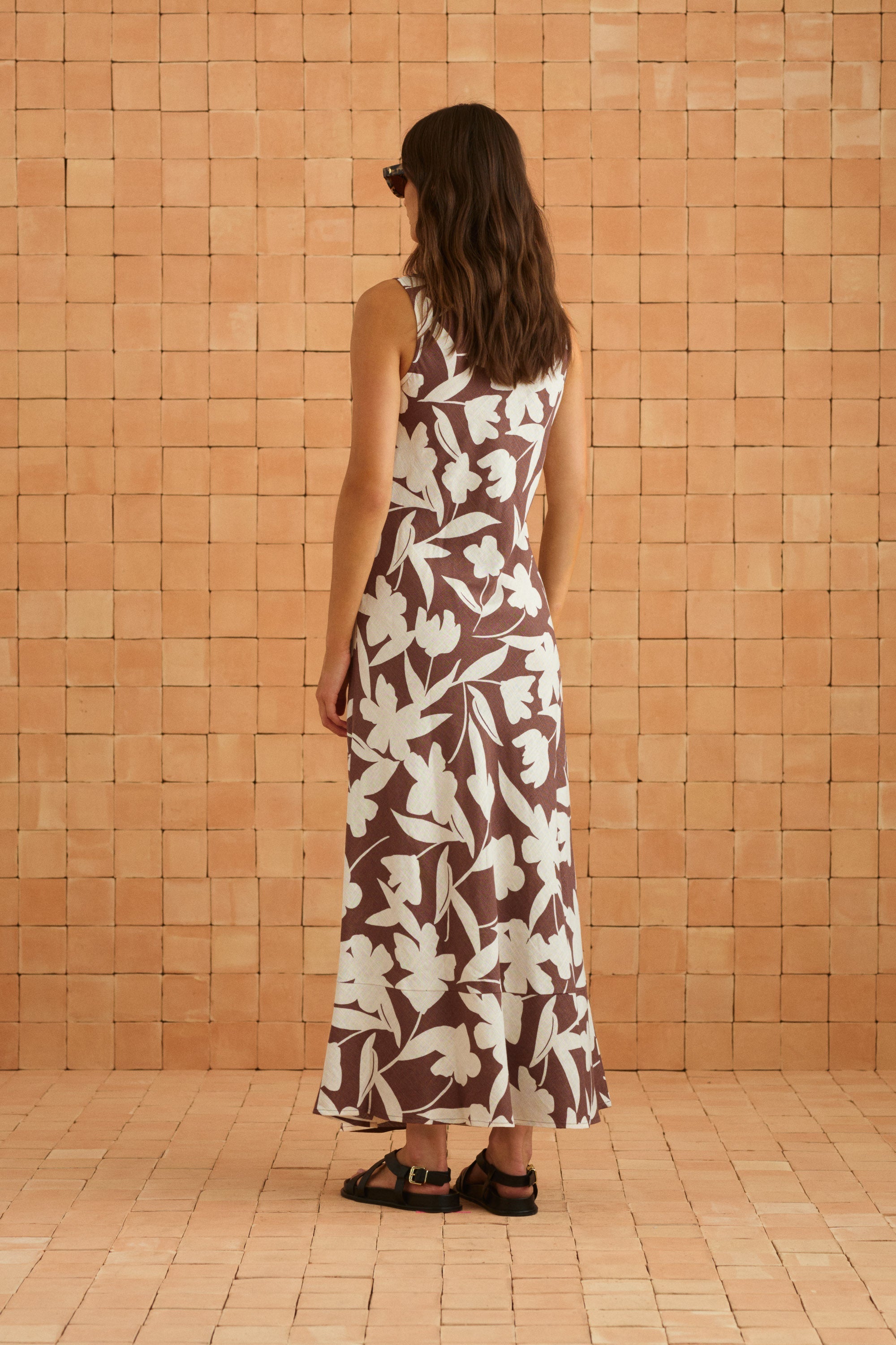 Loren Dress In Alyssum